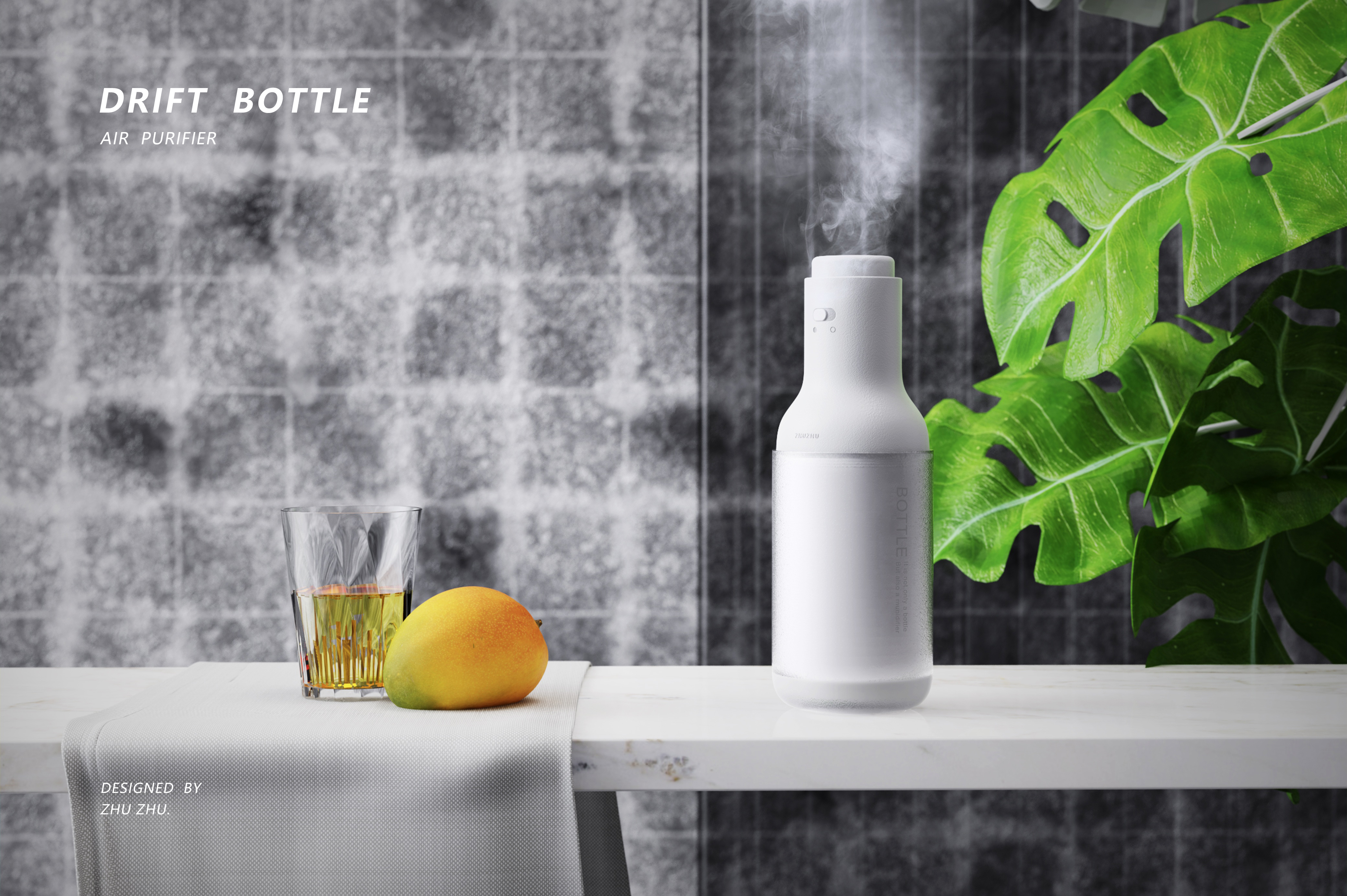 Humidifier, night light，