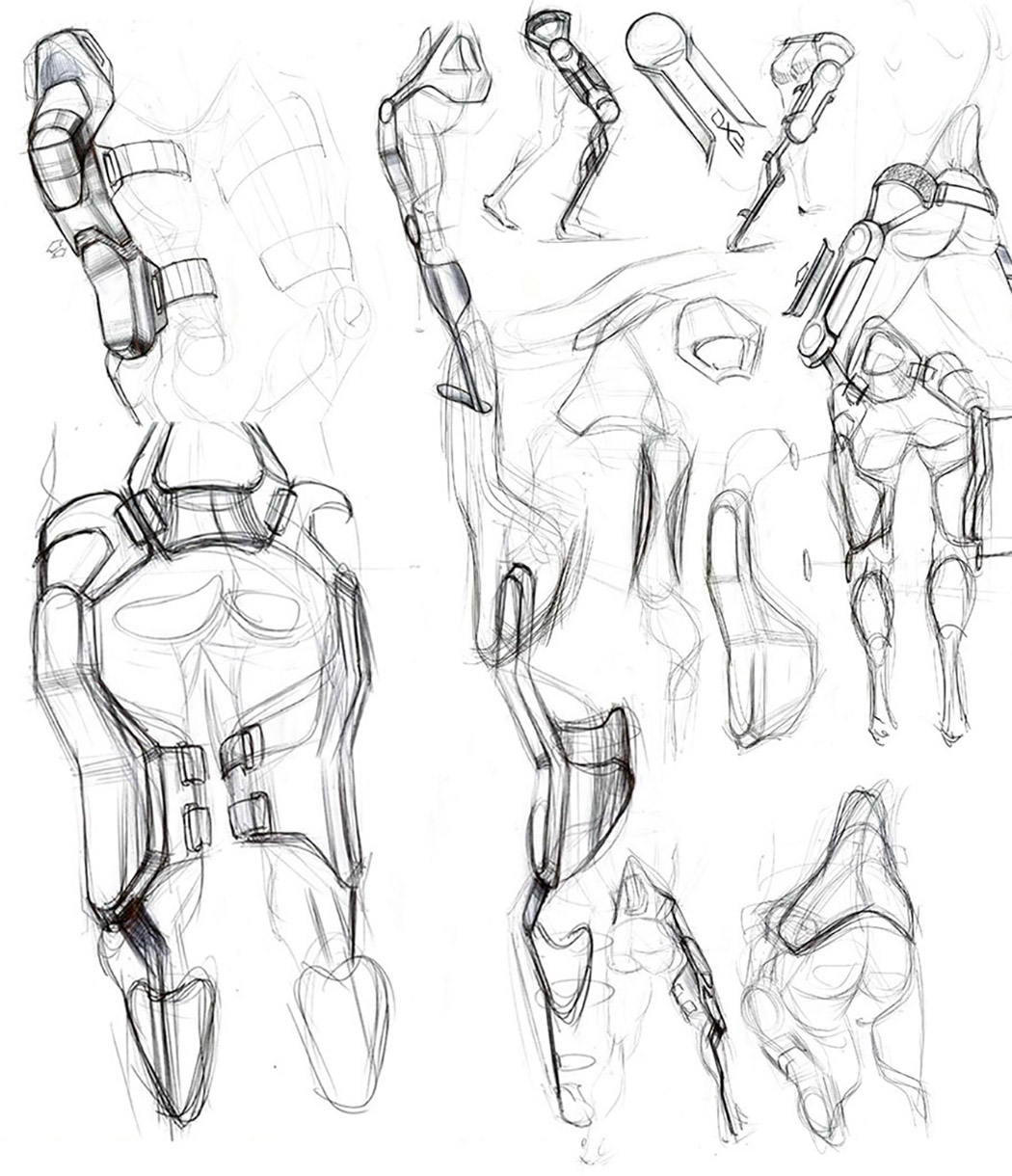 a prosthesis，Exoathlete，hommization，Textile，mechanism，