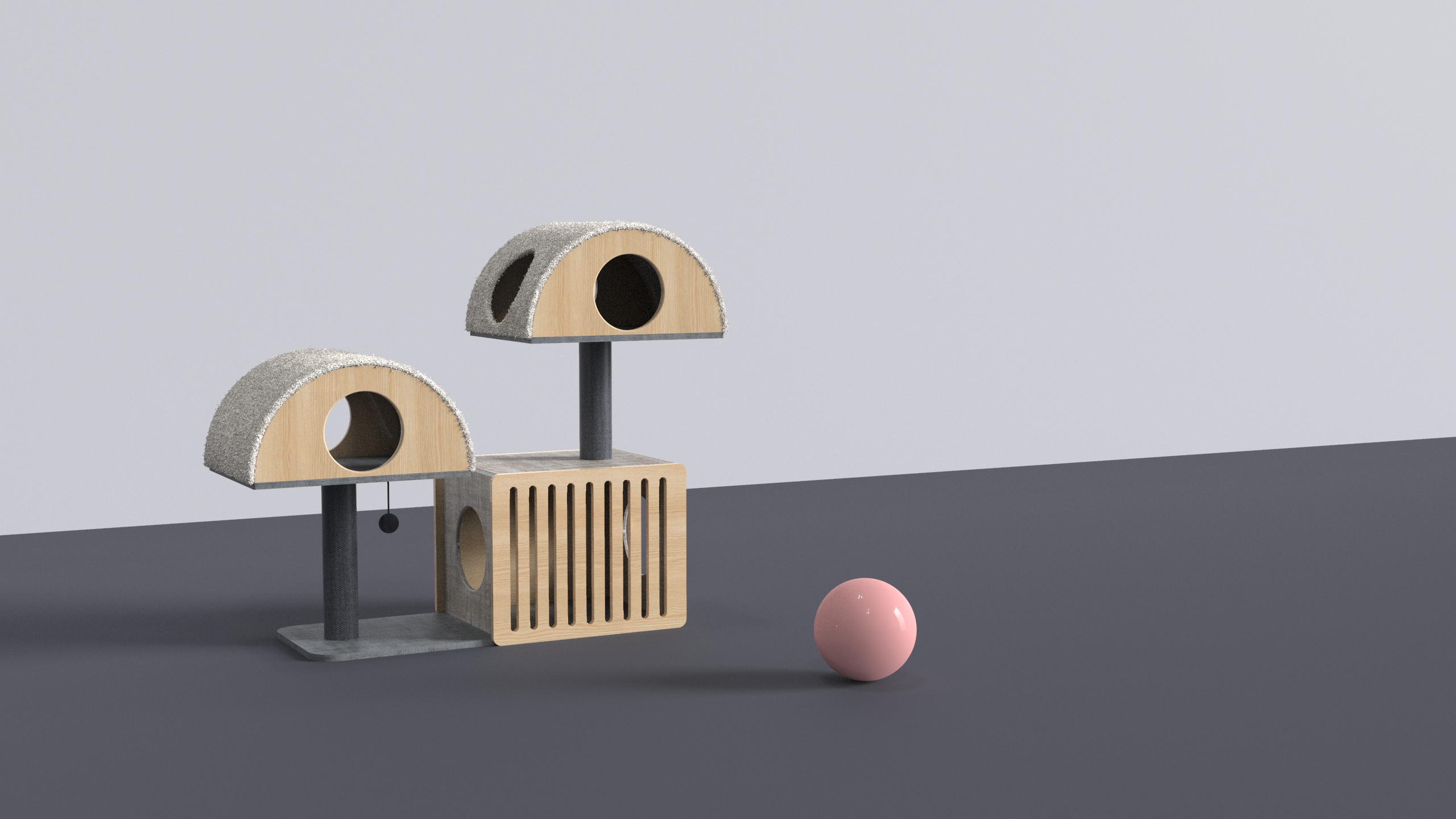 Cat climbing frame，