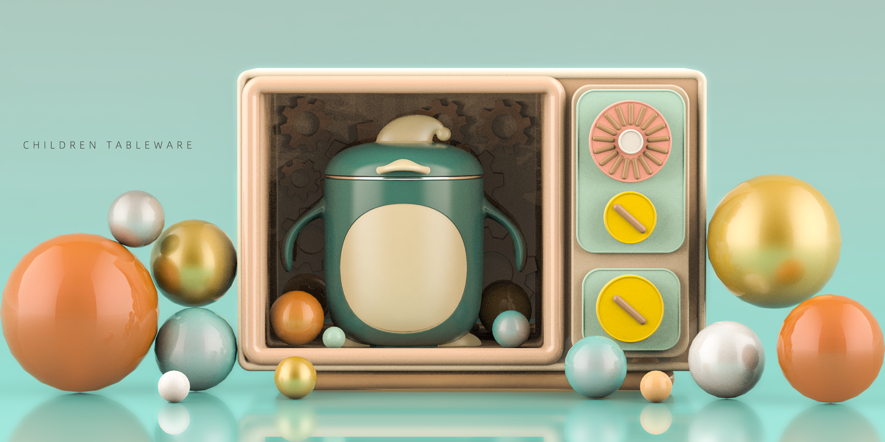 Children tableware，