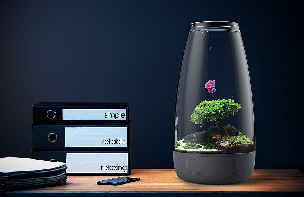 fish tank，Disinfection lamp，Self cleaning，Home Furnishing，rotation，