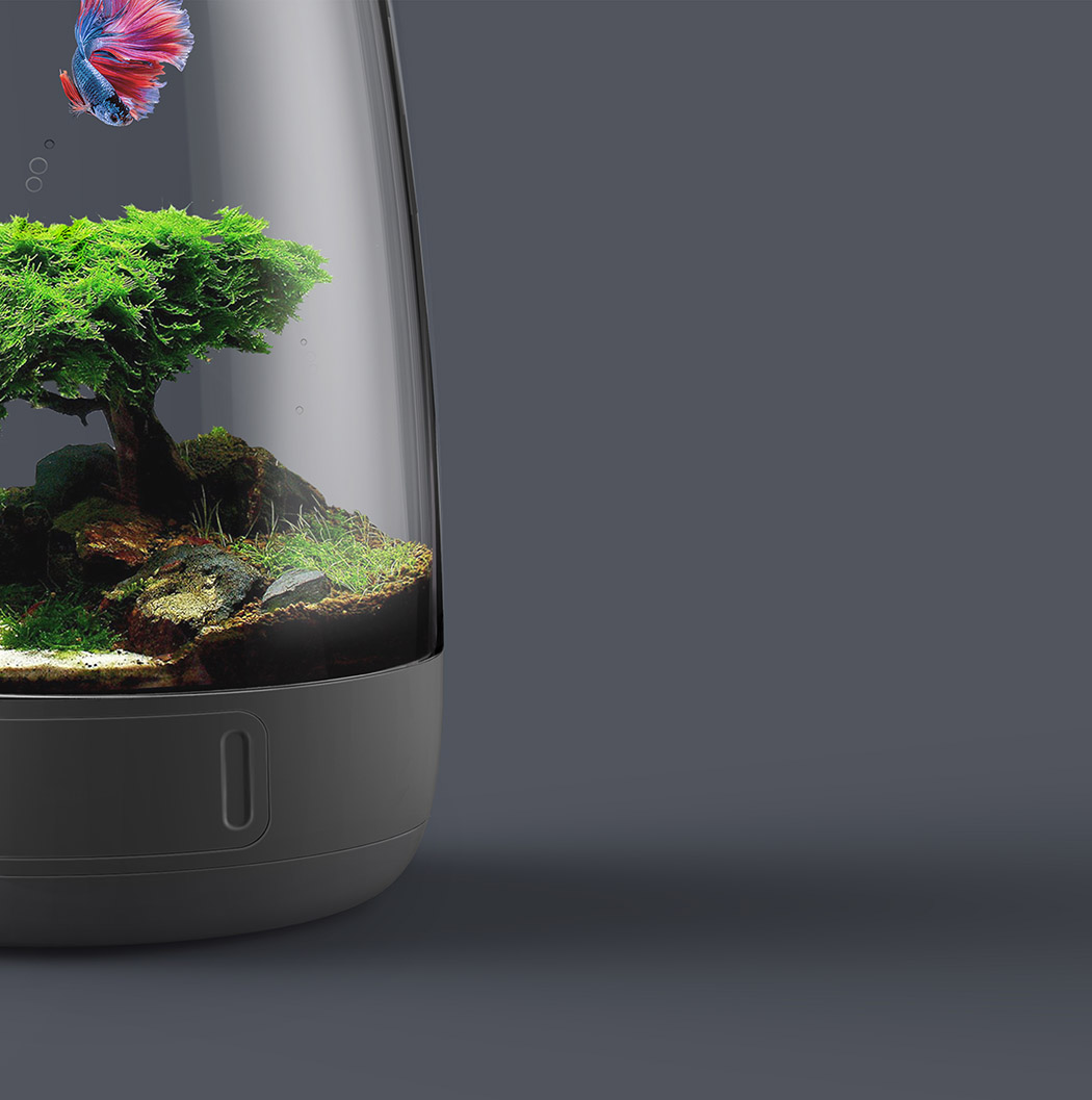 fish tank，Disinfection lamp，Self cleaning，Home Furnishing，rotation，