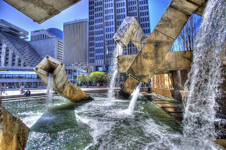 Architecture，fountain，originality，Scenery，