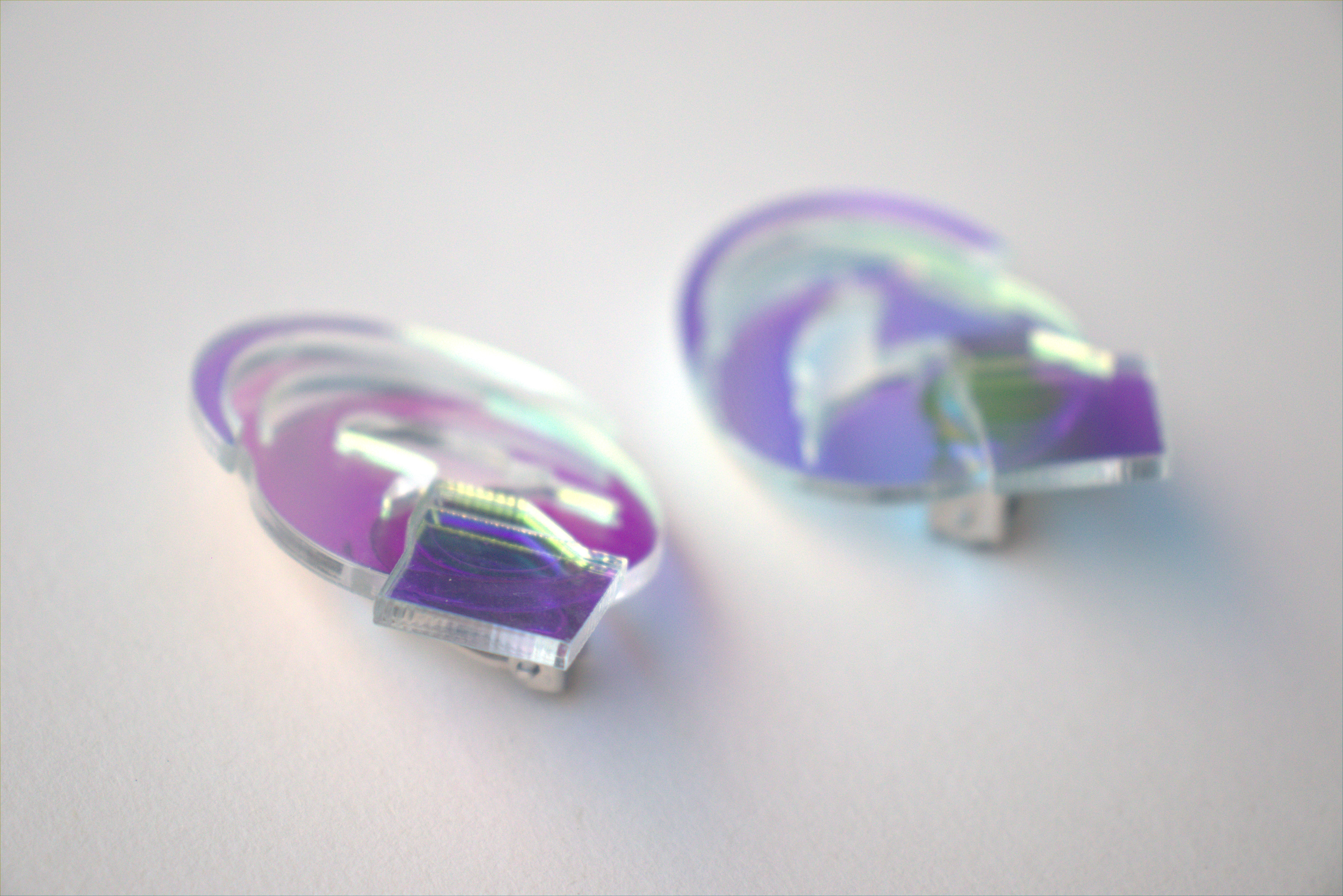 Earrings，Acrylic，Cultural creation，original，