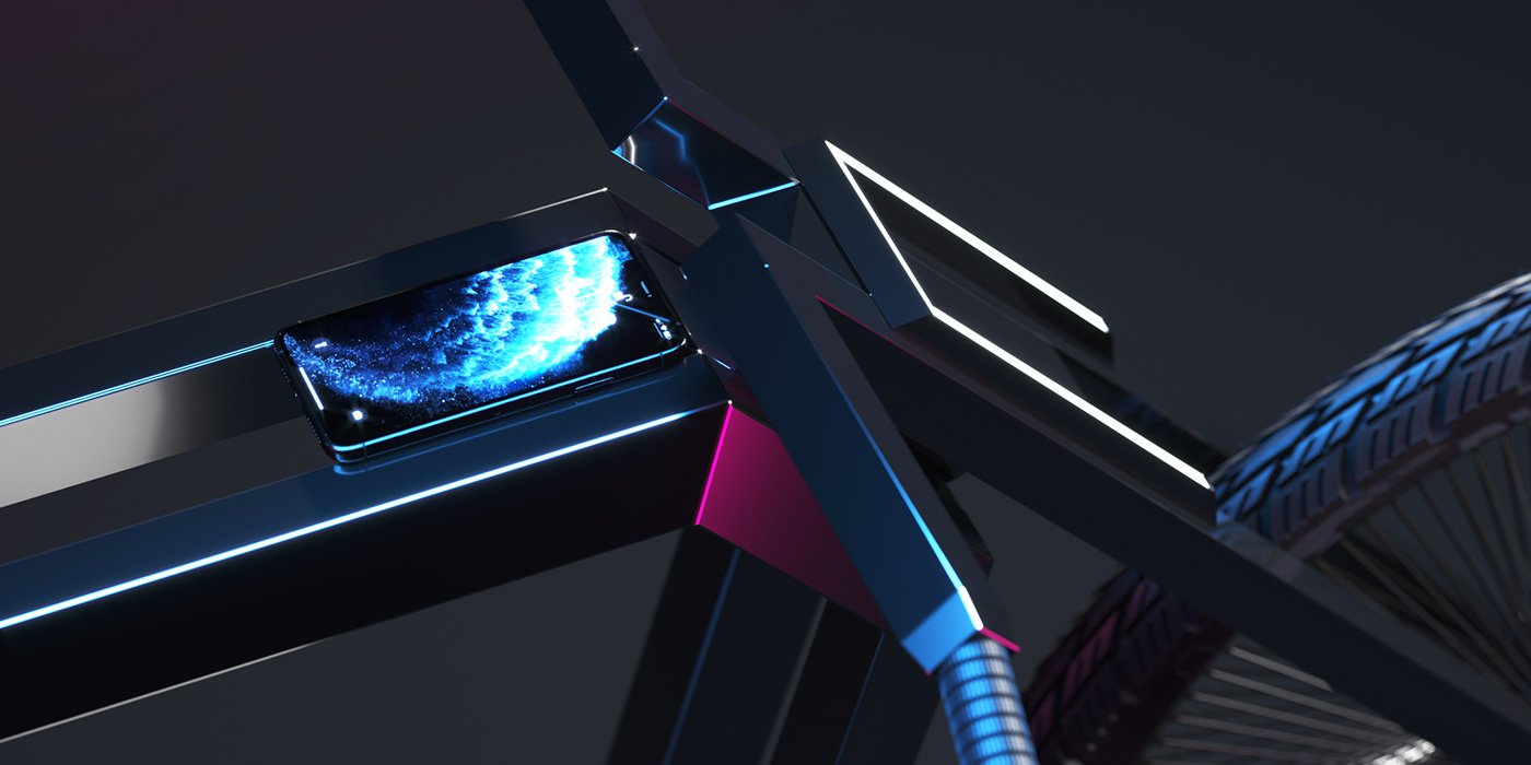 Bicycle，cgi，Digital punk，