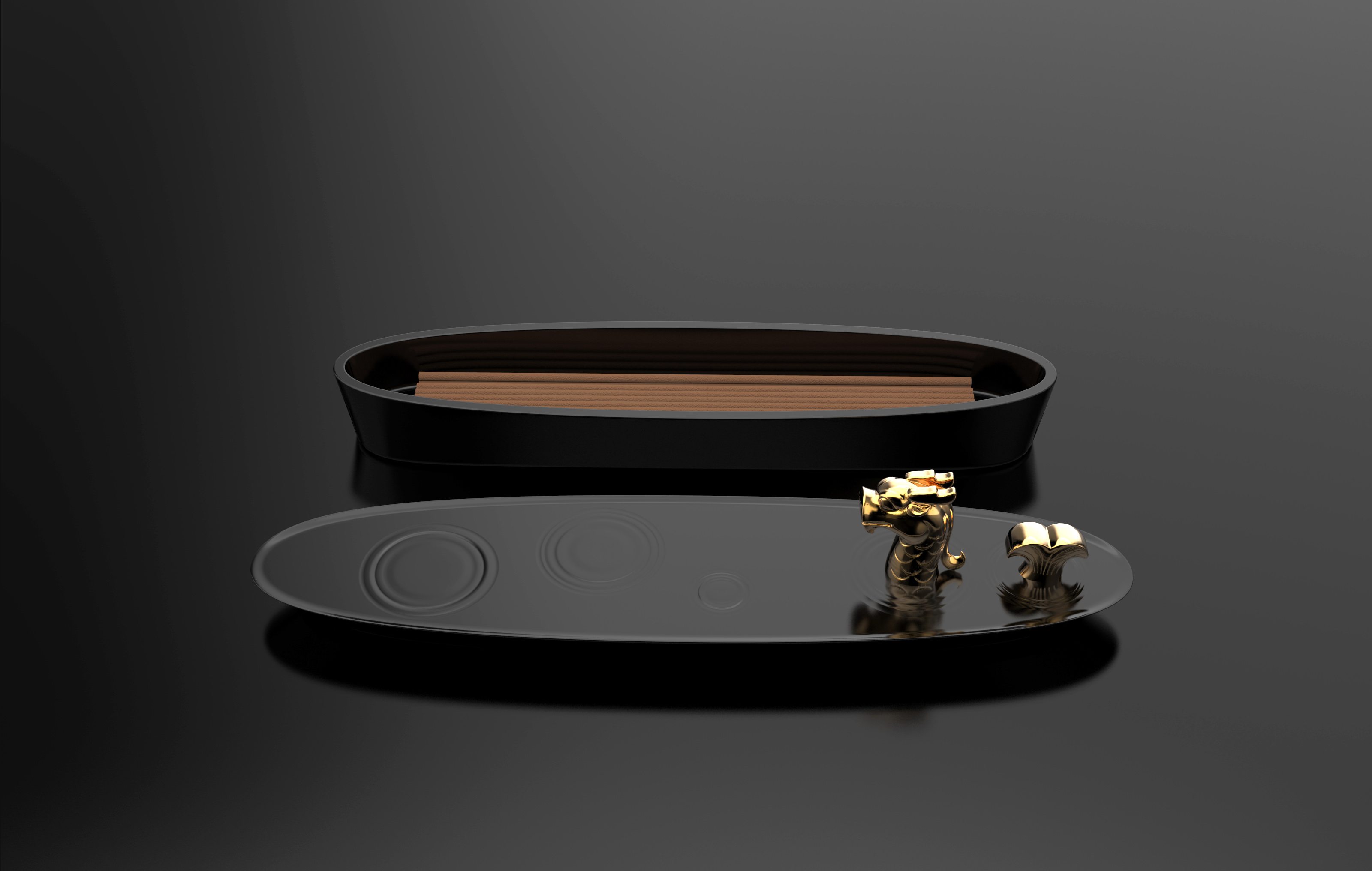 Cultural and creative design，museum，Ceramic design，Incense utensil，