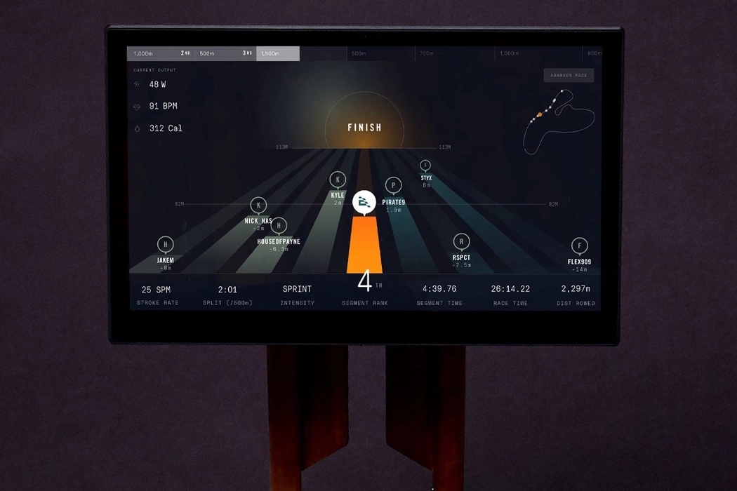 rowing，apparatus，game，screen，