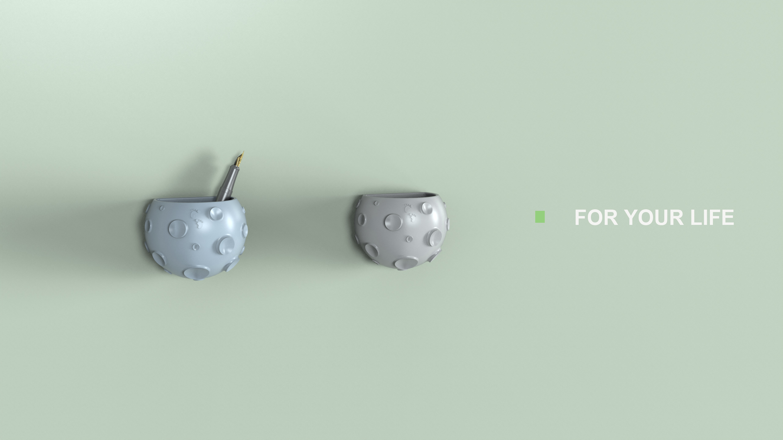 Wall sticking，pen container，originality，