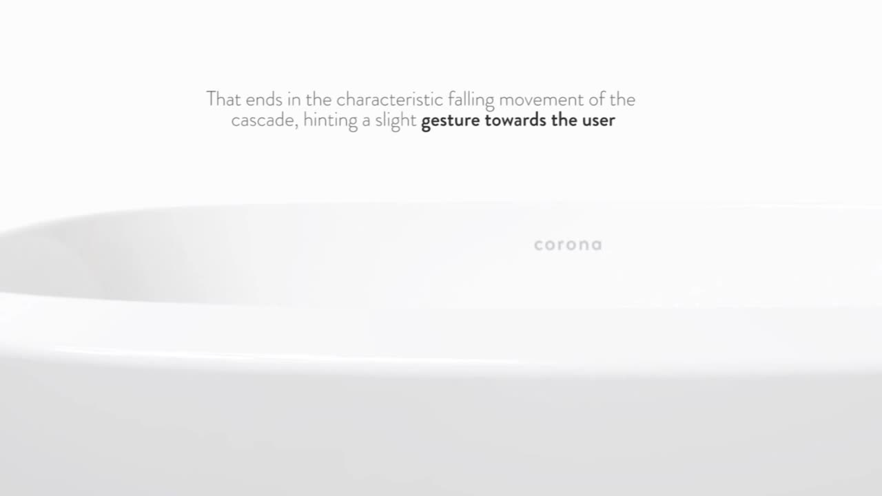 Wash basin，white，cascade，Golden A'，Wash basin，