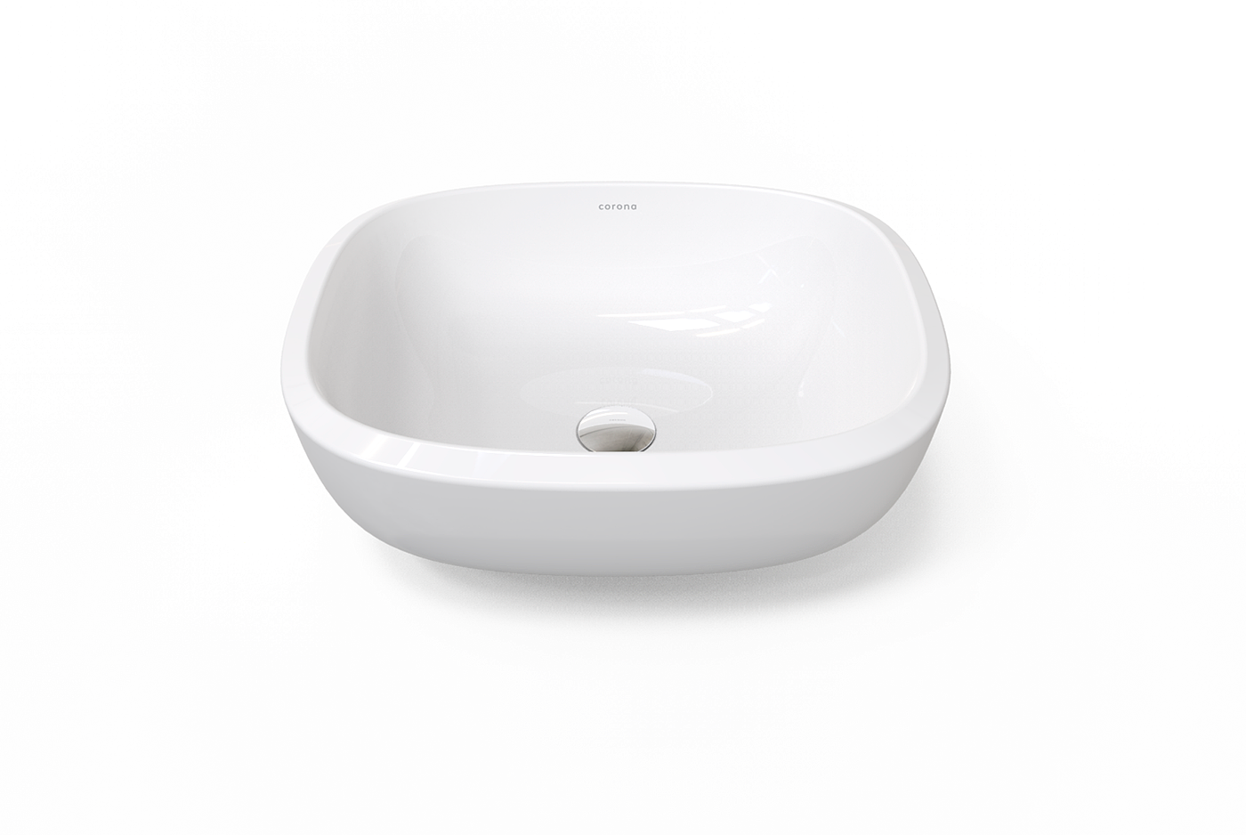 Wash basin，white，cascade，Golden A'，Wash basin，