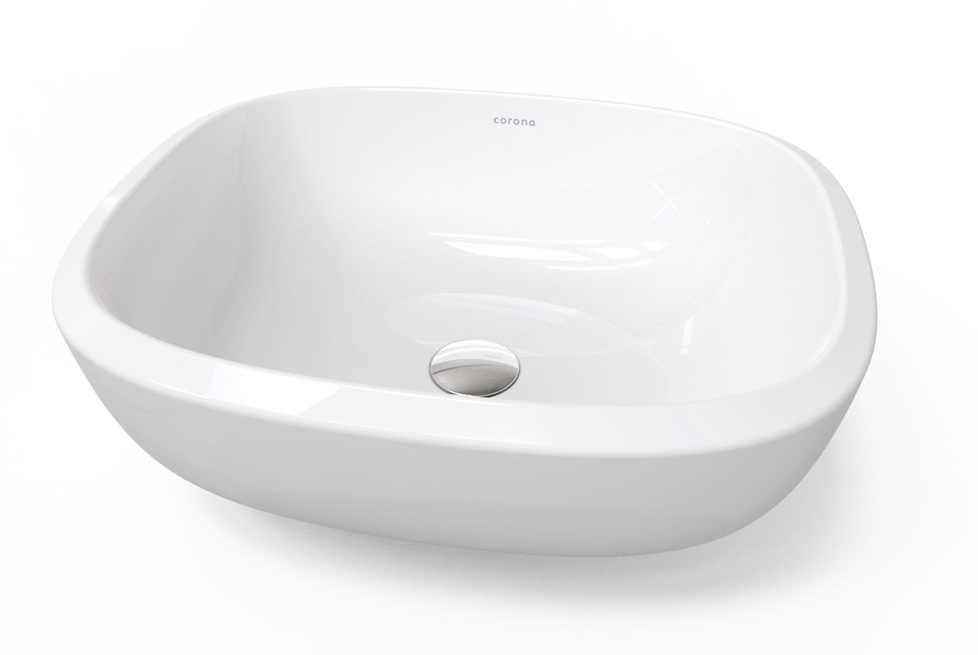 Wash basin，white，cascade，Golden A'，Wash basin，