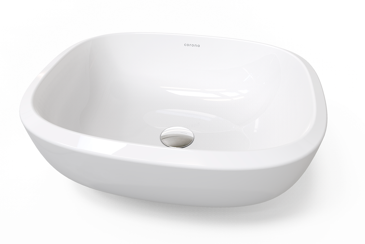 Wash basin，white，cascade，Golden A'，Wash basin，