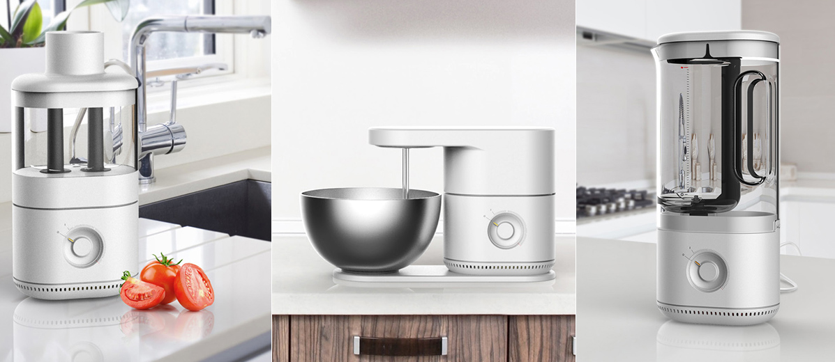 kitchen，an electric appliance，Juicer，modularization，