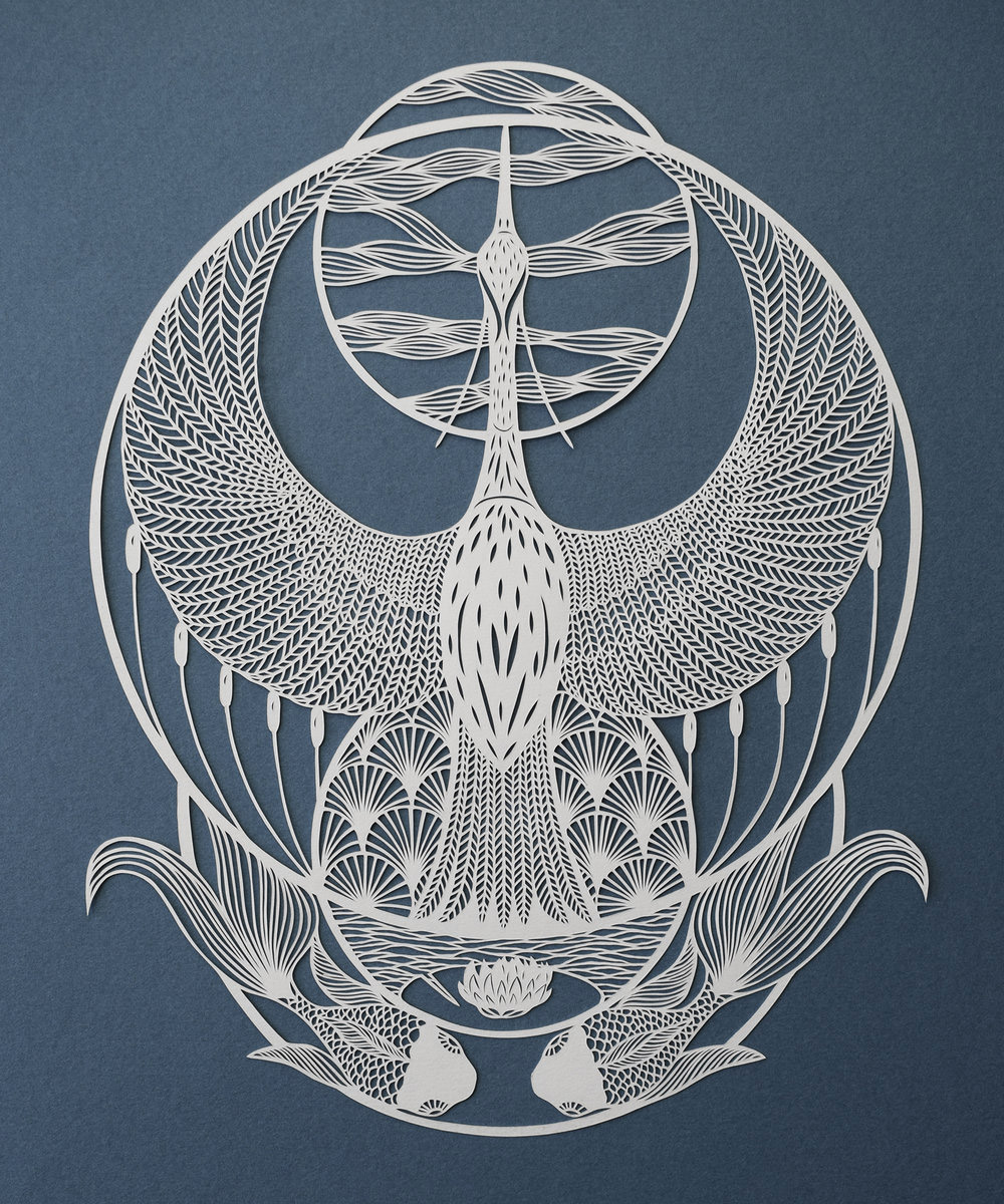 paper-cut，image，British artist，