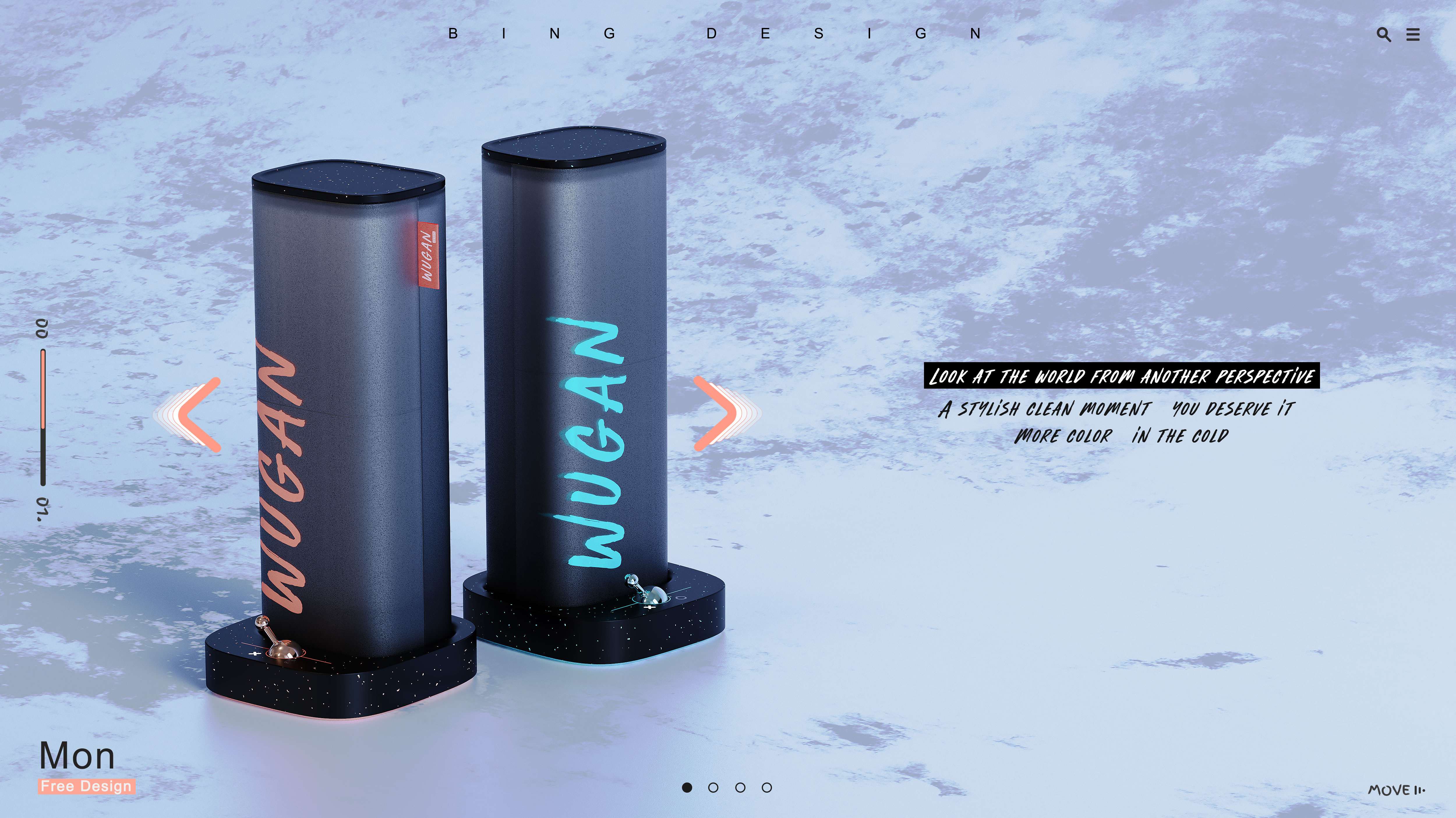 Fashion home appliances，Ultrasonic cleaner，Tide play，