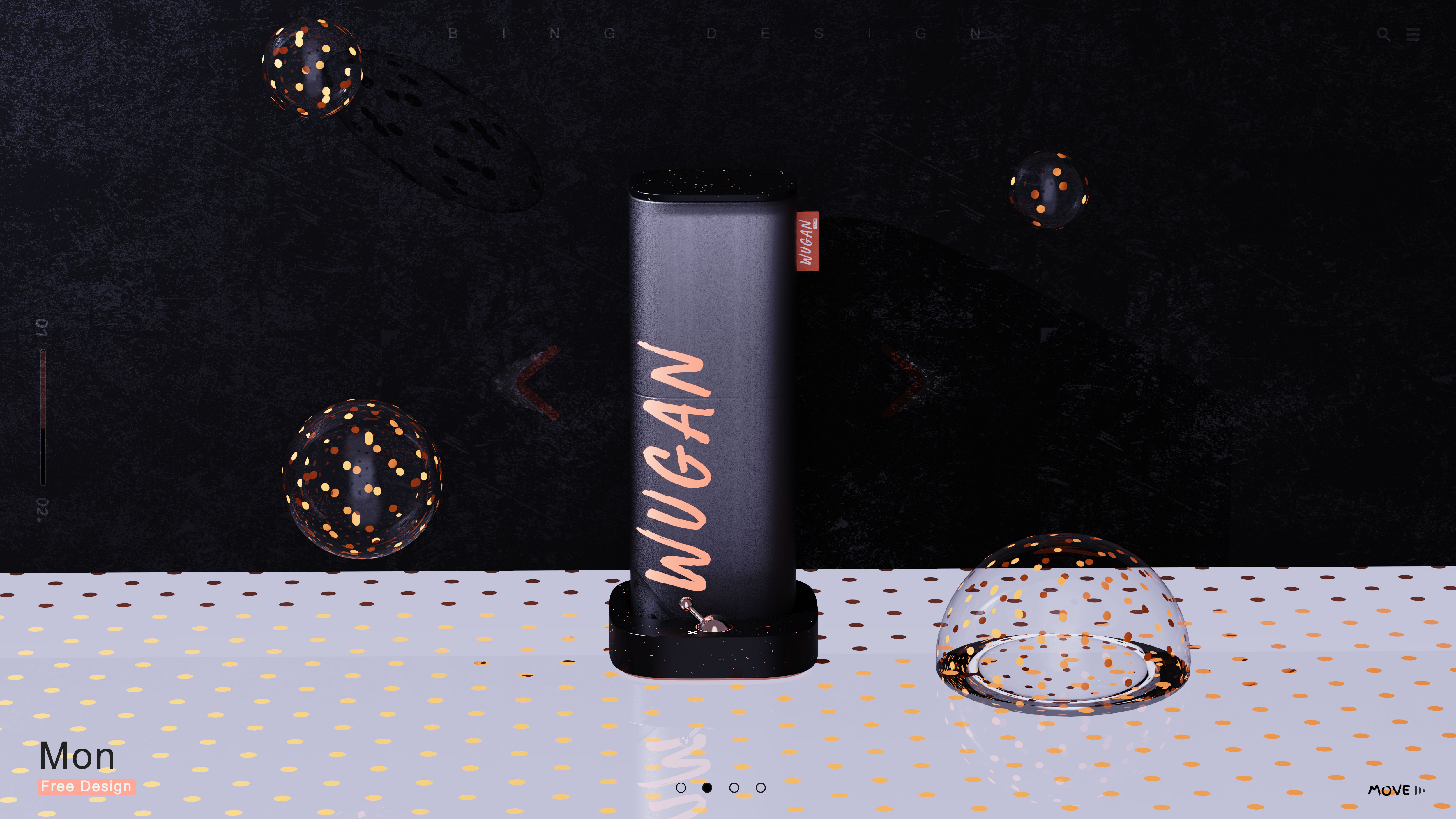 Fashion home appliances，Ultrasonic cleaner，Tide play，