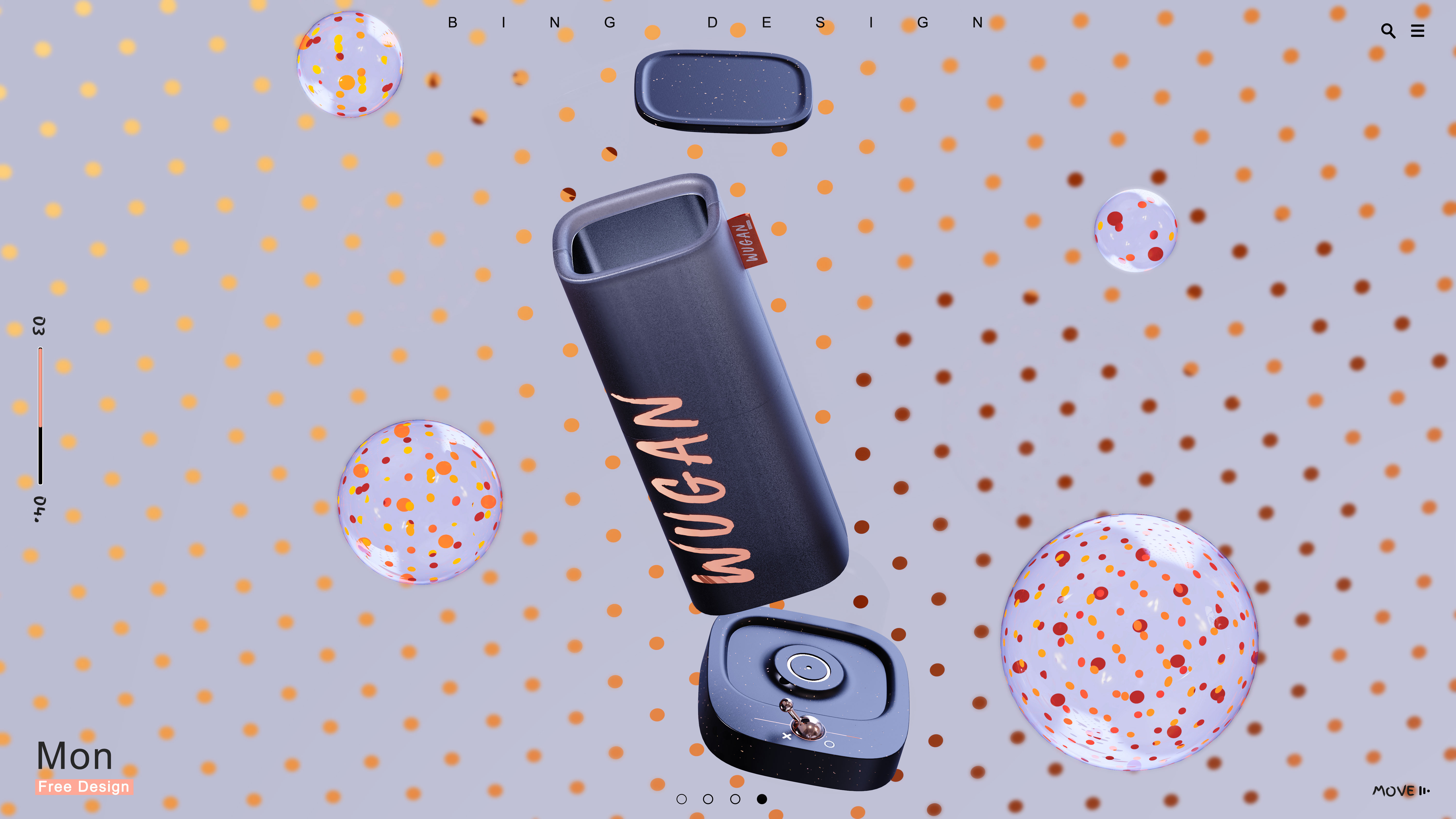 Fashion home appliances，Ultrasonic cleaner，Tide play，