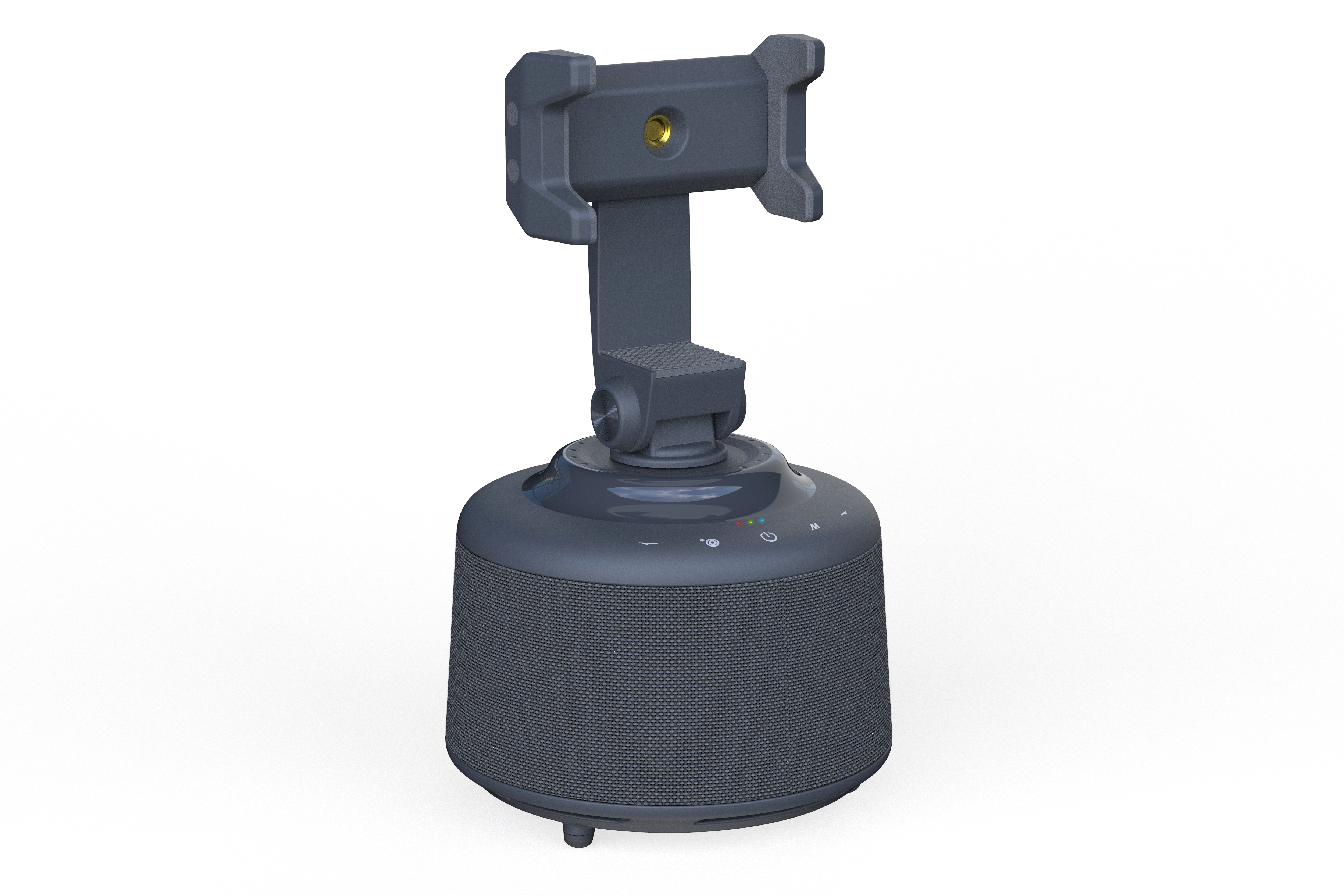 Speaker, mobile phone bracket, intelligent follow-up，