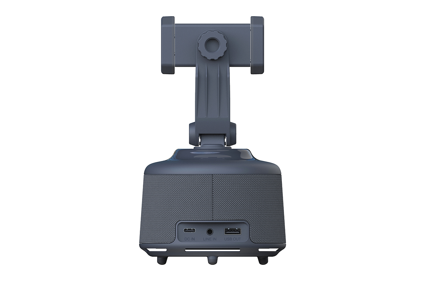 Speaker, mobile phone bracket, intelligent follow-up，