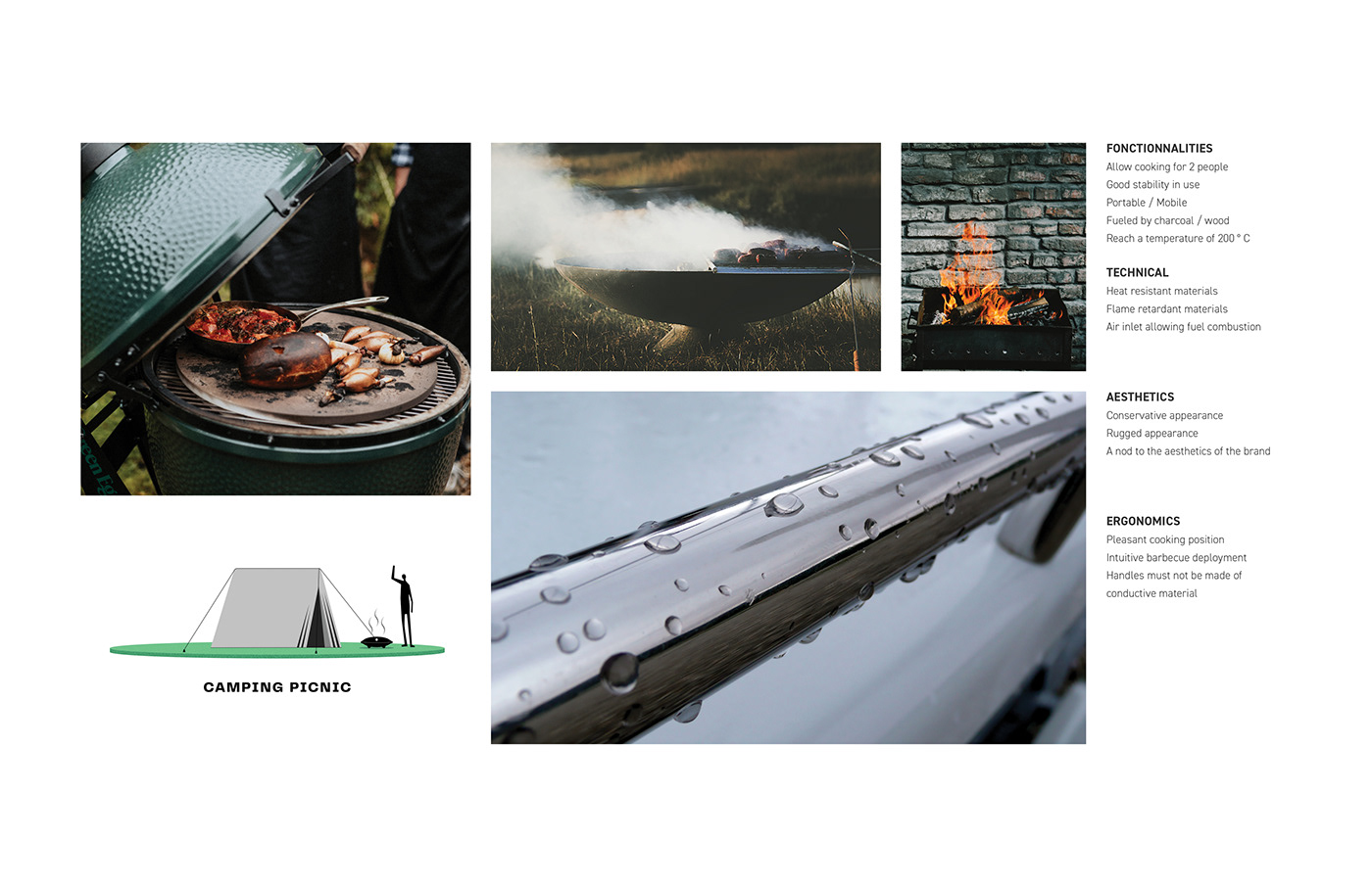 ember，barbecue grill，portable，