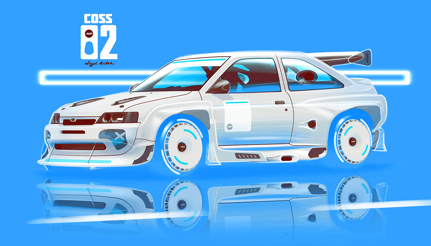 automobile，Render，modelling，