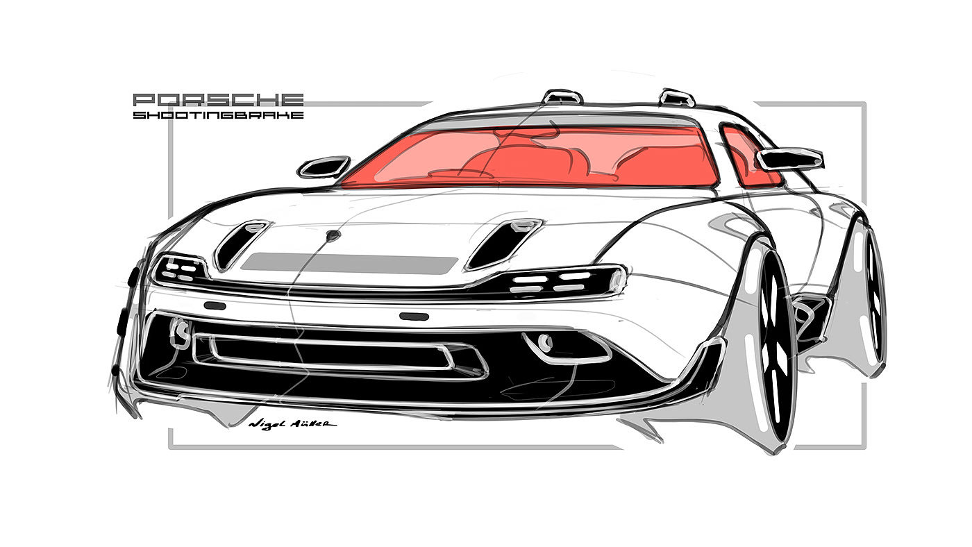 automobile，Render，modelling，