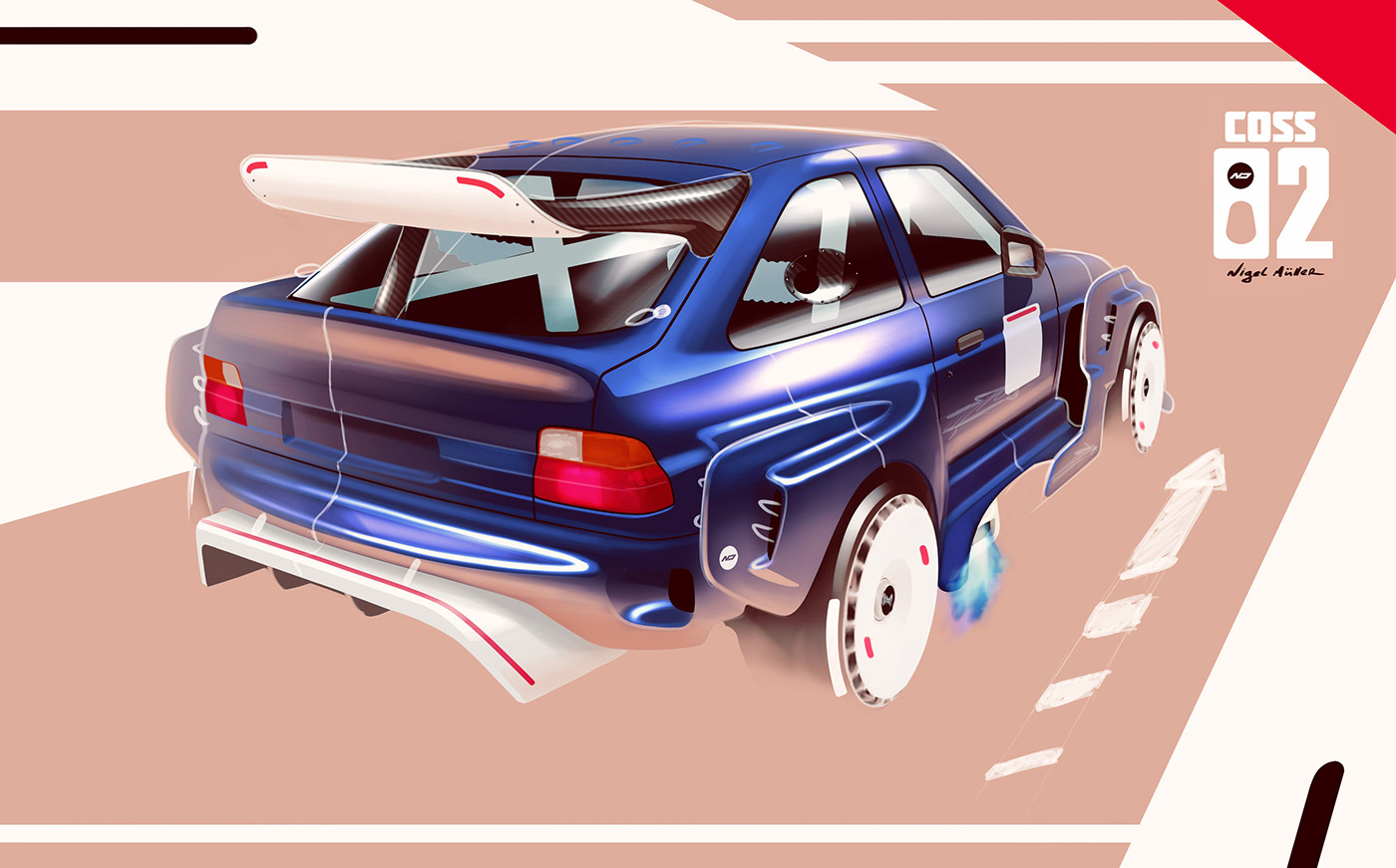 automobile，Render，modelling，