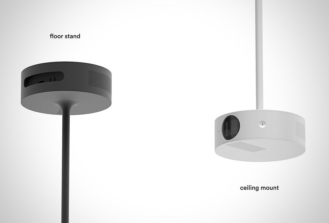 Projector，aluminium，Minimalist，Geometric wind，magnetic，