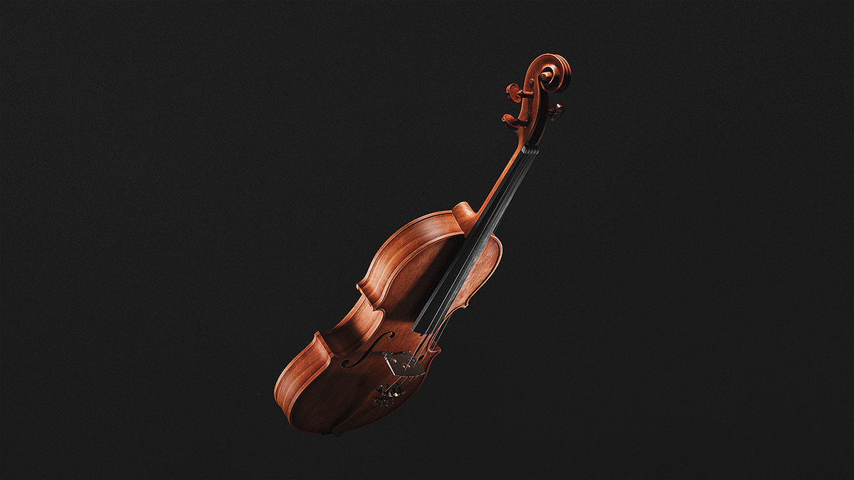 Violin​​​​​​​​​​​​​​，小提琴，建模，