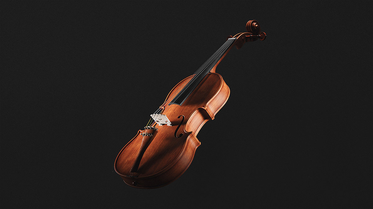 Violin​​​​​​​​​​​​​​，小提琴，建模，