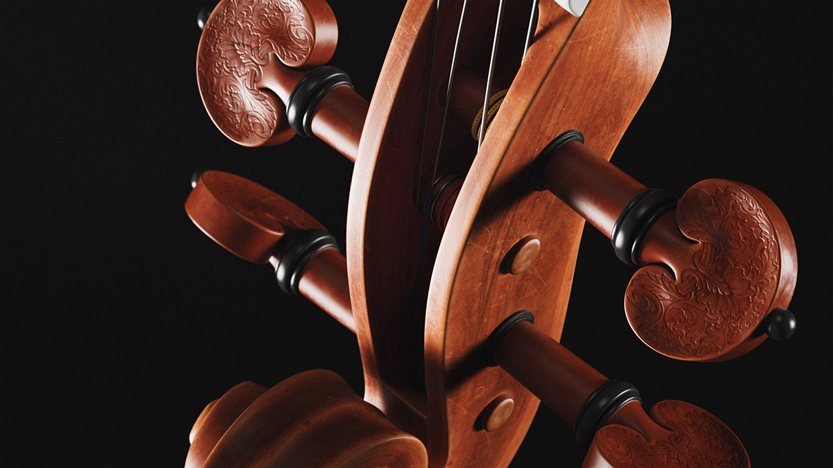Violin​​​​​​​​​​​​​​，violin，modeling，