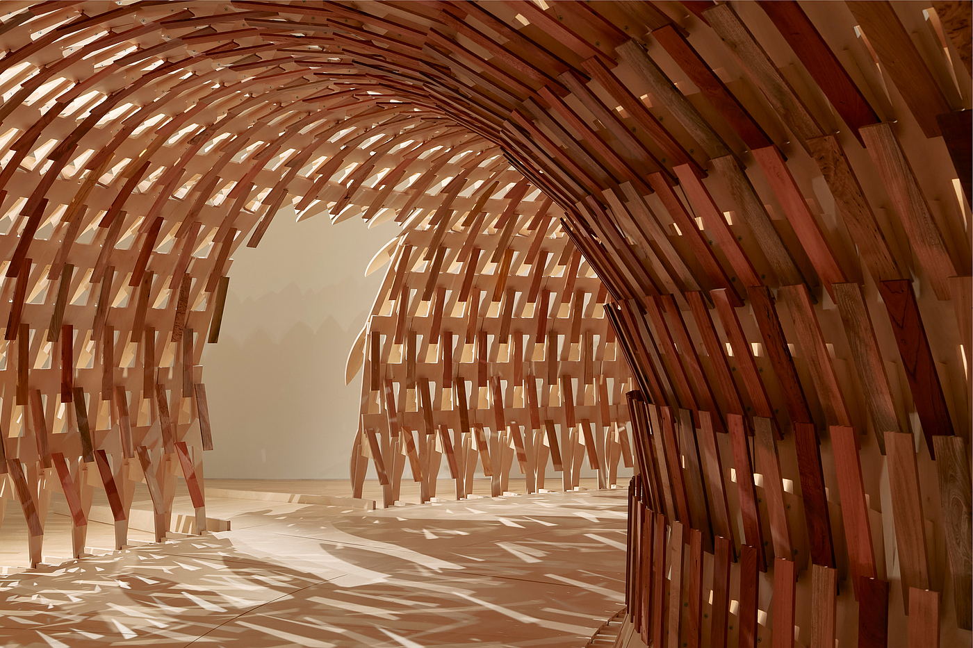 wood，Circular Pavilion，Jigsaw puzzle，
