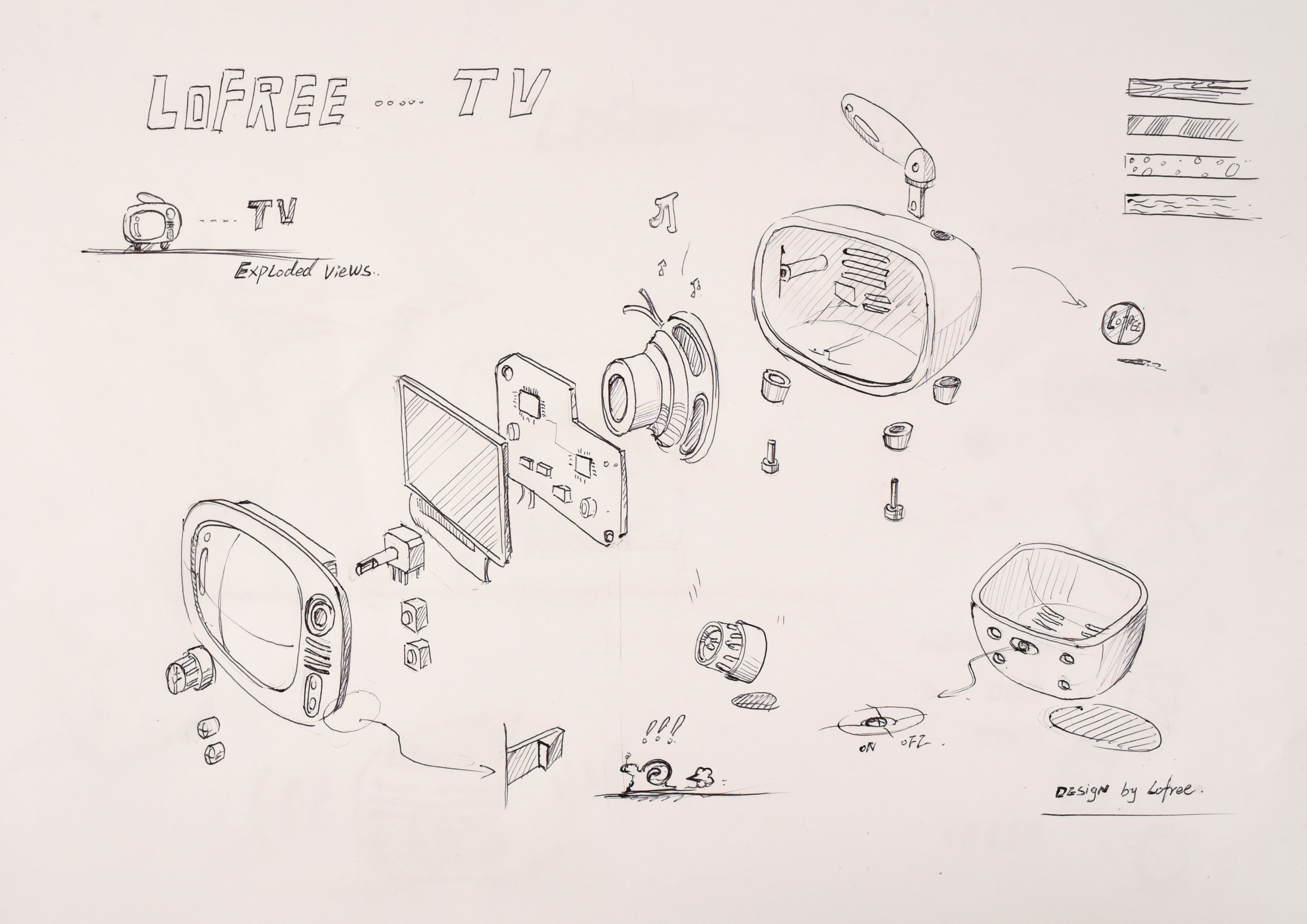 Hand drawn，sketch，