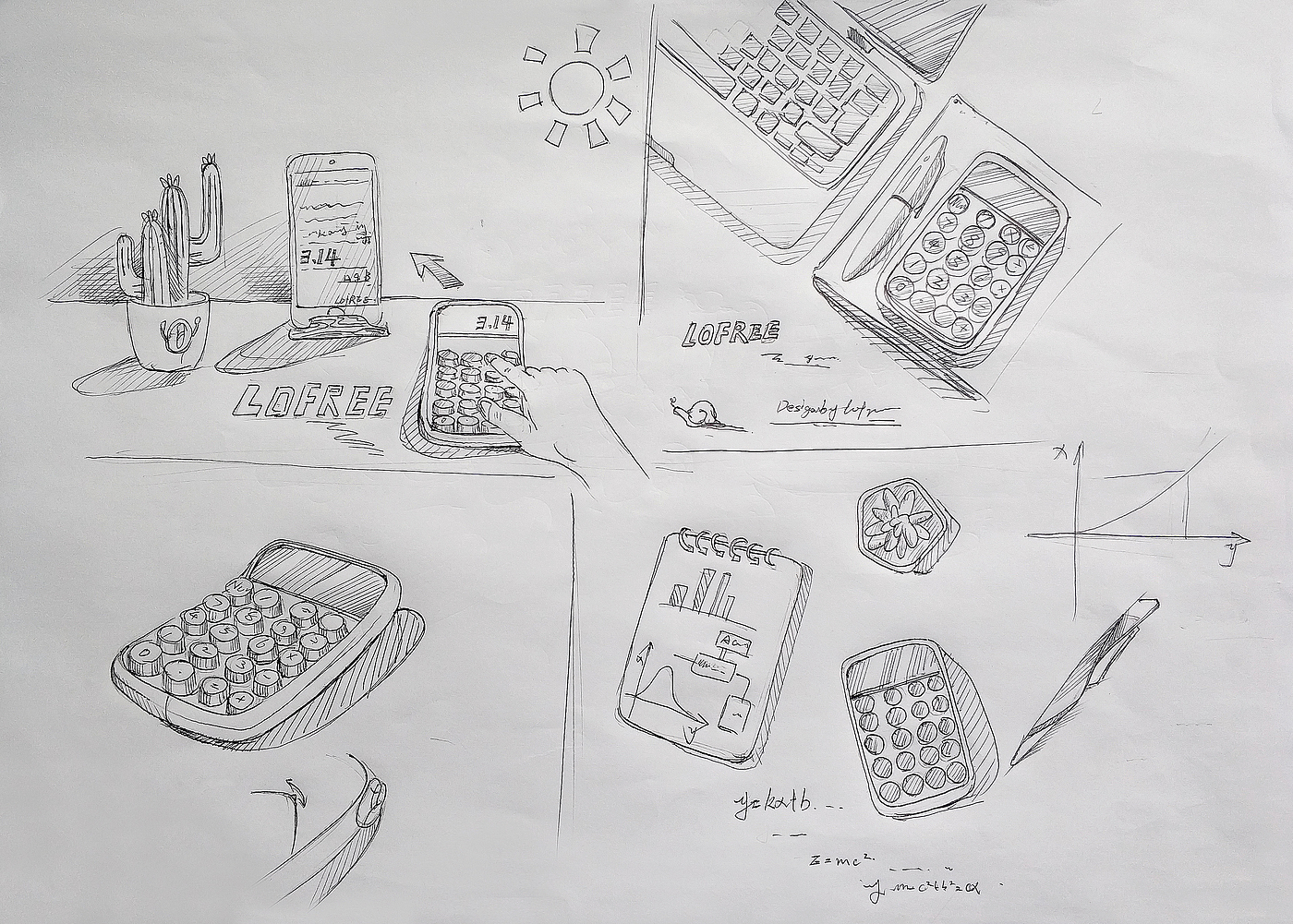 Hand drawn，sketch，