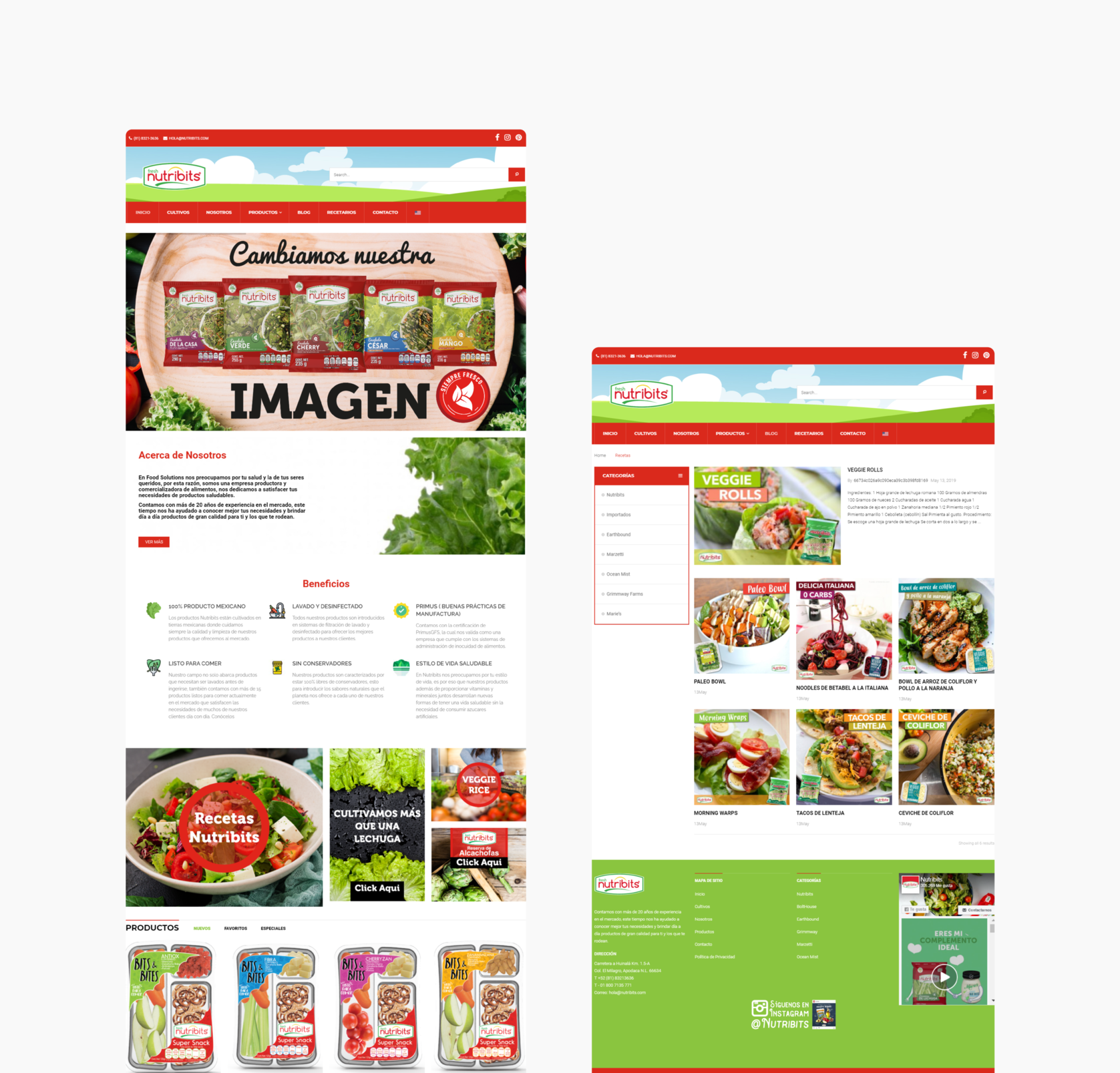 MEXICO，healthy，web design，website，ux/ui，red，sport，FOOD，