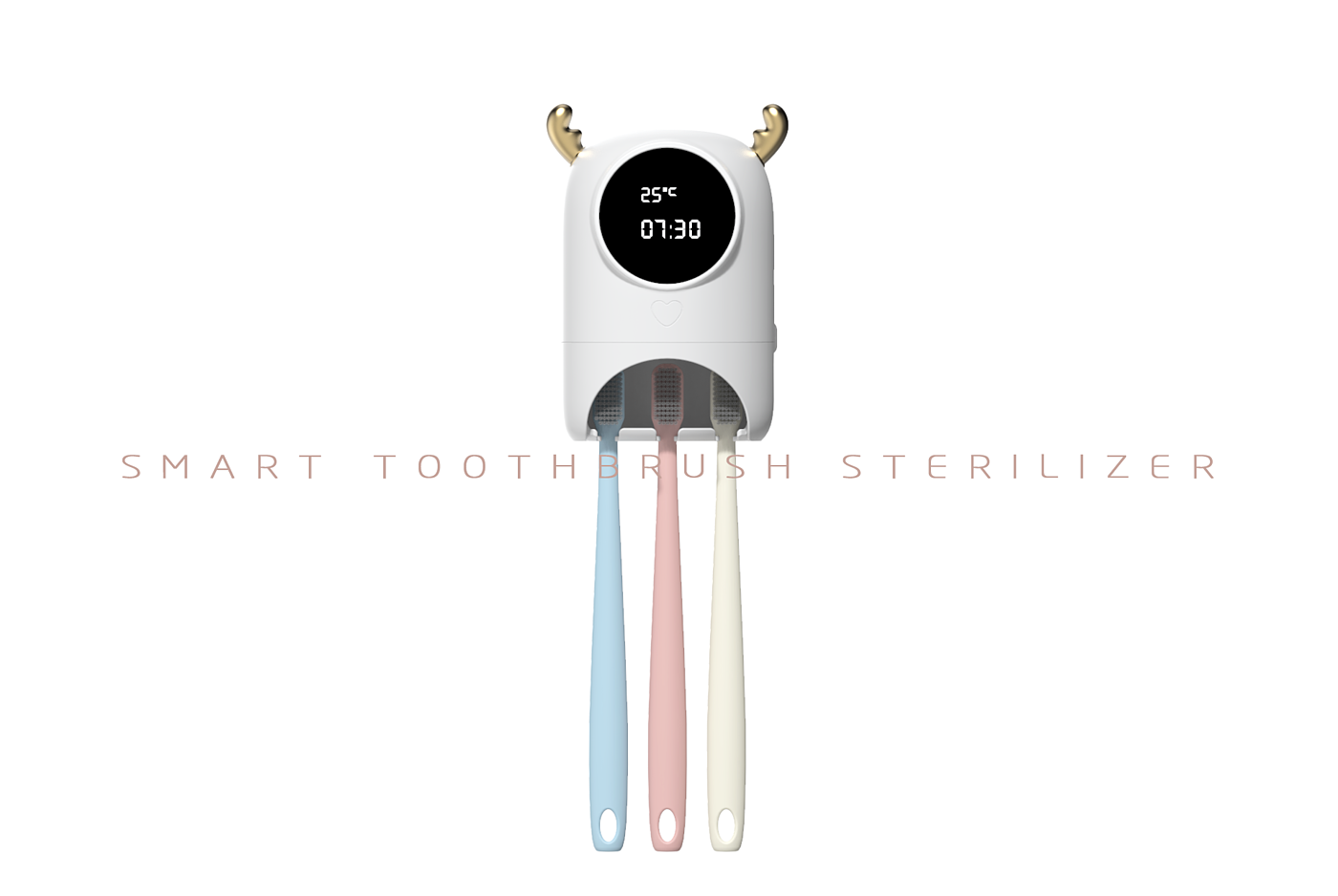 lovely，adorable，deer，wash supplies，Daily life，Cosmetic mirror，Beauty mirror，Toothbrush disinfection，