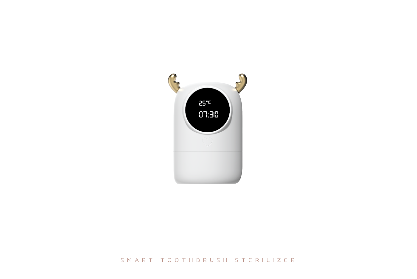 lovely，adorable，deer，wash supplies，Daily life，Cosmetic mirror，Beauty mirror，Toothbrush disinfection，
