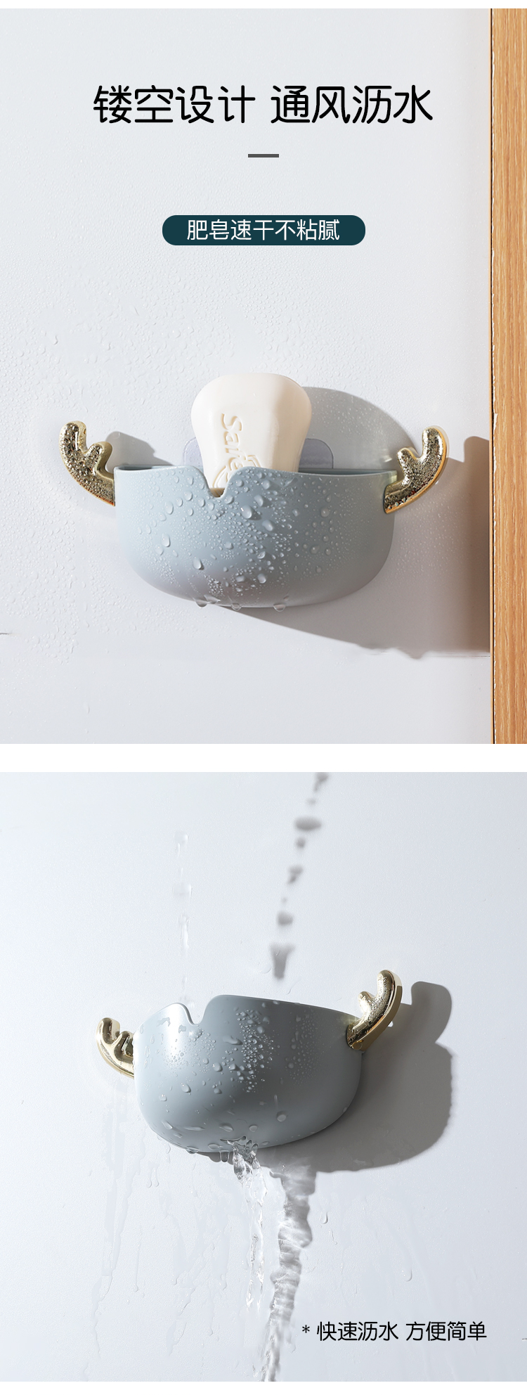 lovely，adorable，deer，wash supplies，Daily life，Cosmetic mirror，Beauty mirror，Toothbrush disinfection，