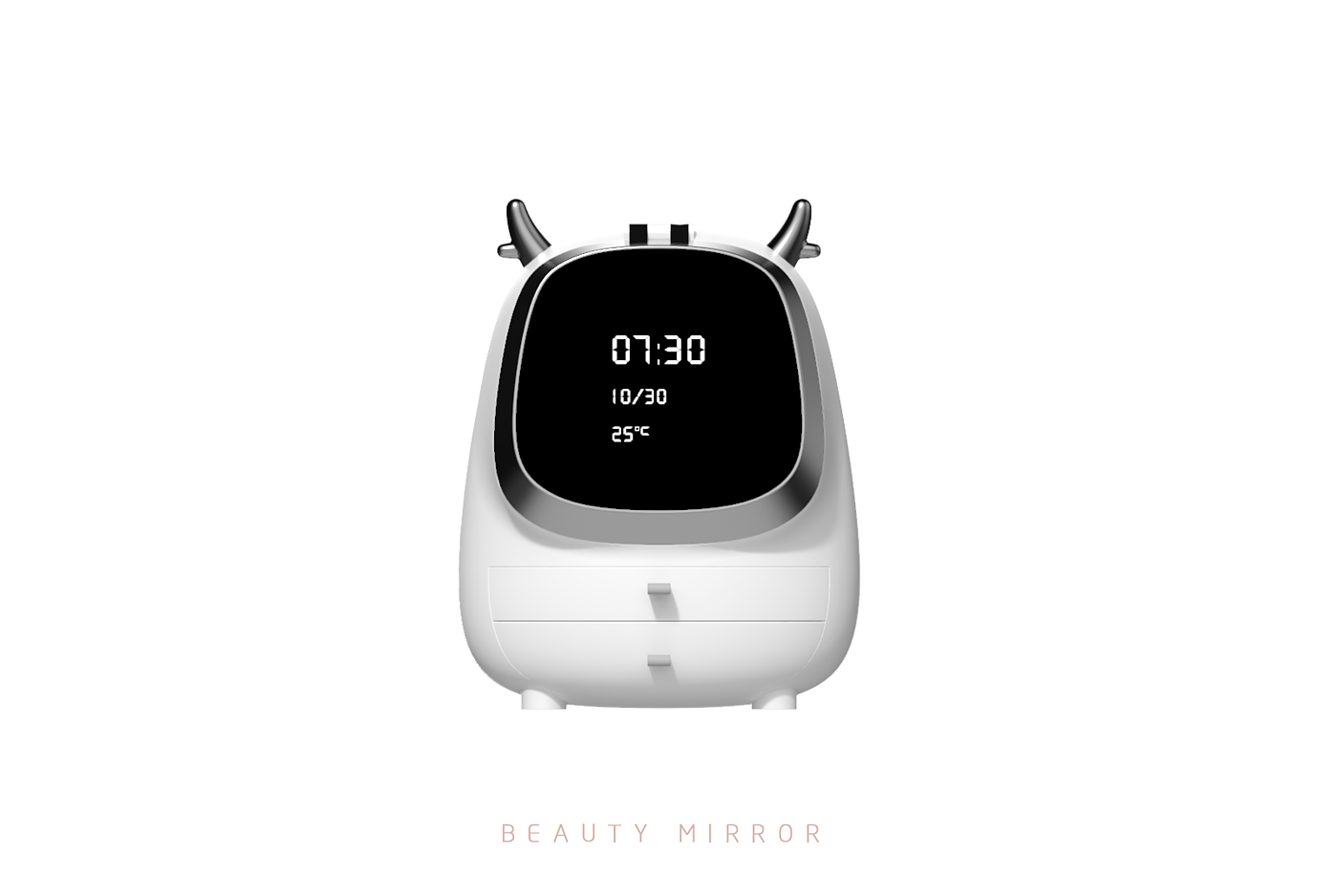 lovely，adorable，deer，wash supplies，Daily life，Cosmetic mirror，Beauty mirror，Toothbrush disinfection，