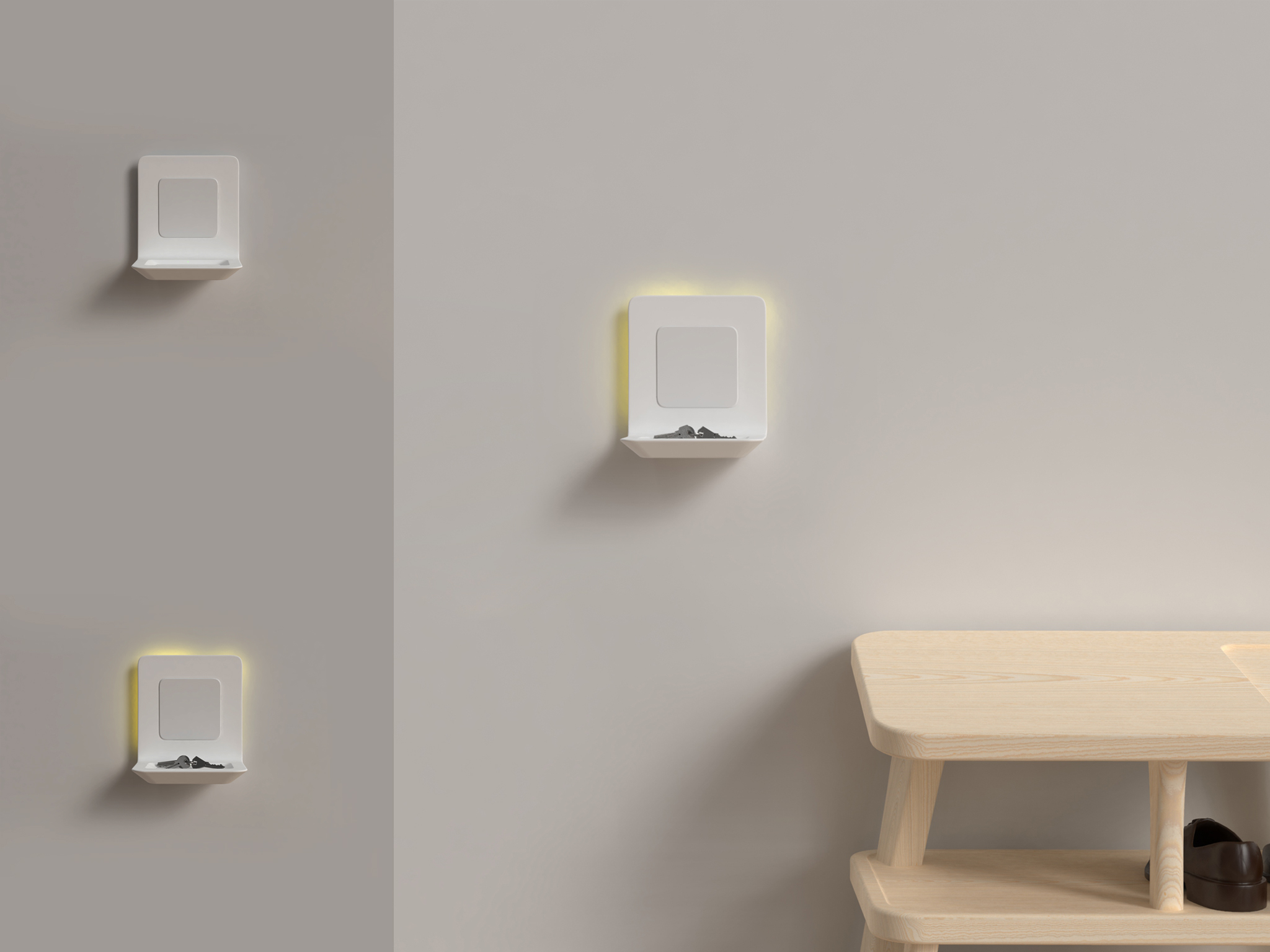 Use lights to remind the elderly of what they need，