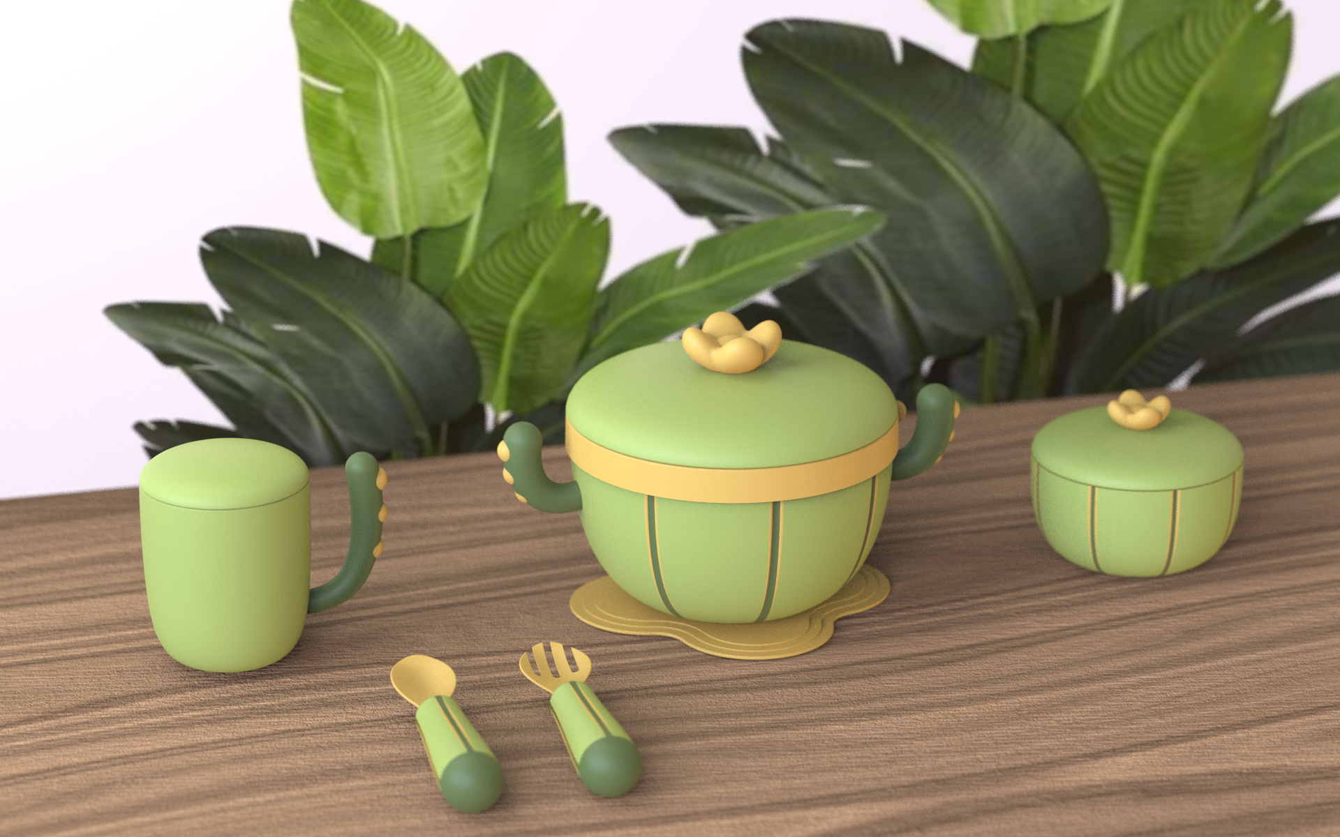 Children's tableware, heat preservation bowl, children's products，