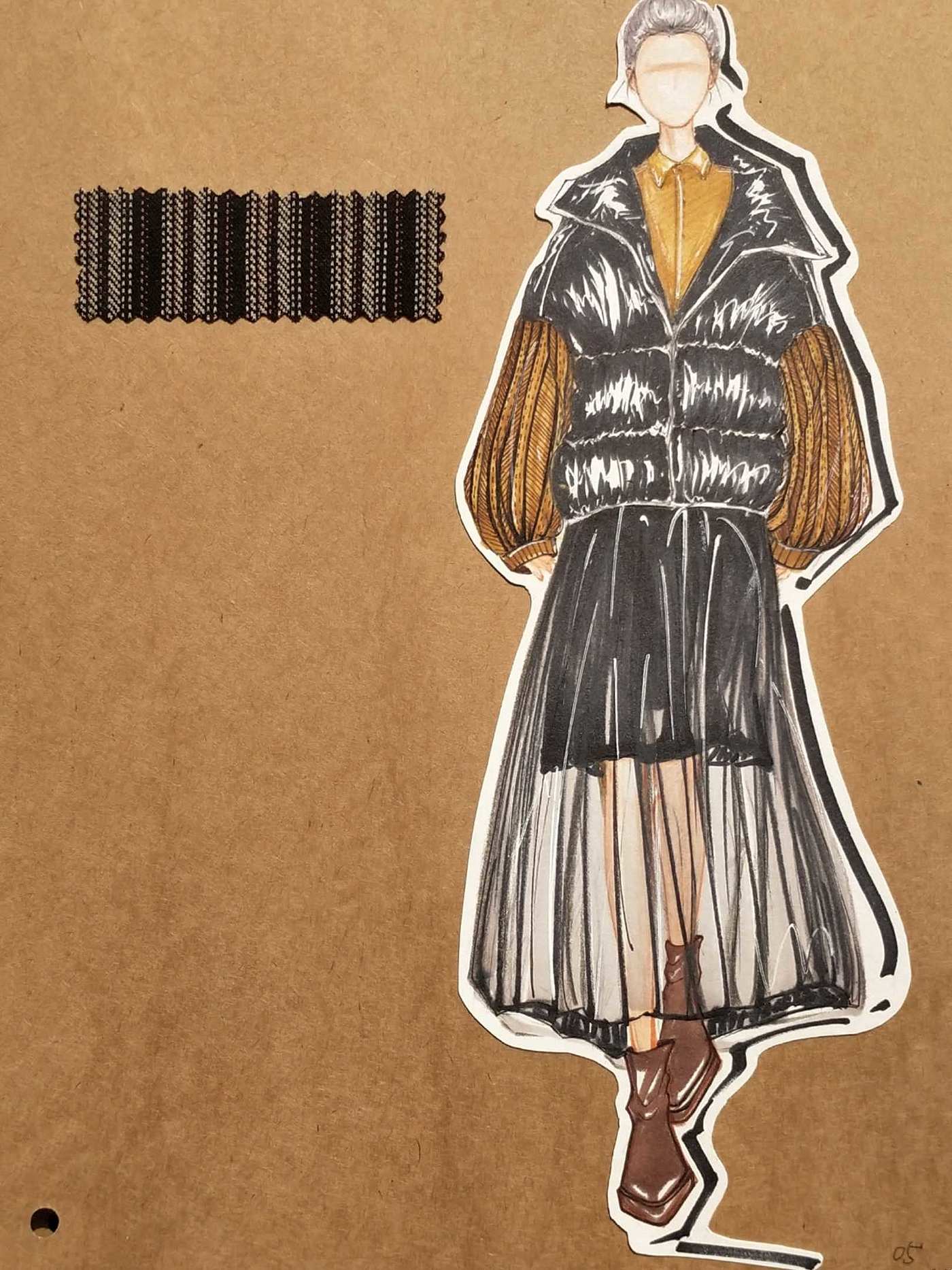 clothing design，