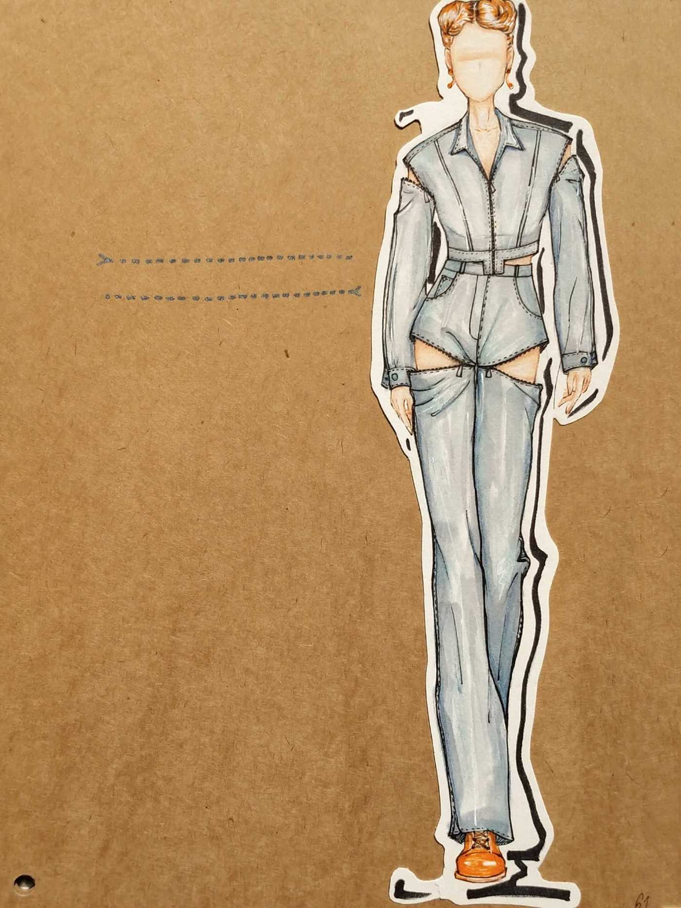 clothing design，