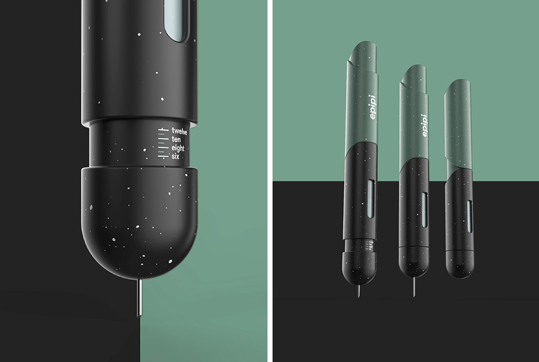 Adrenaline injection pen，medical apparatus and instruments，Portable，Metal，