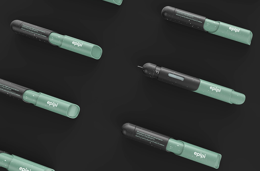 Adrenaline injection pen，medical apparatus and instruments，Portable，Metal，