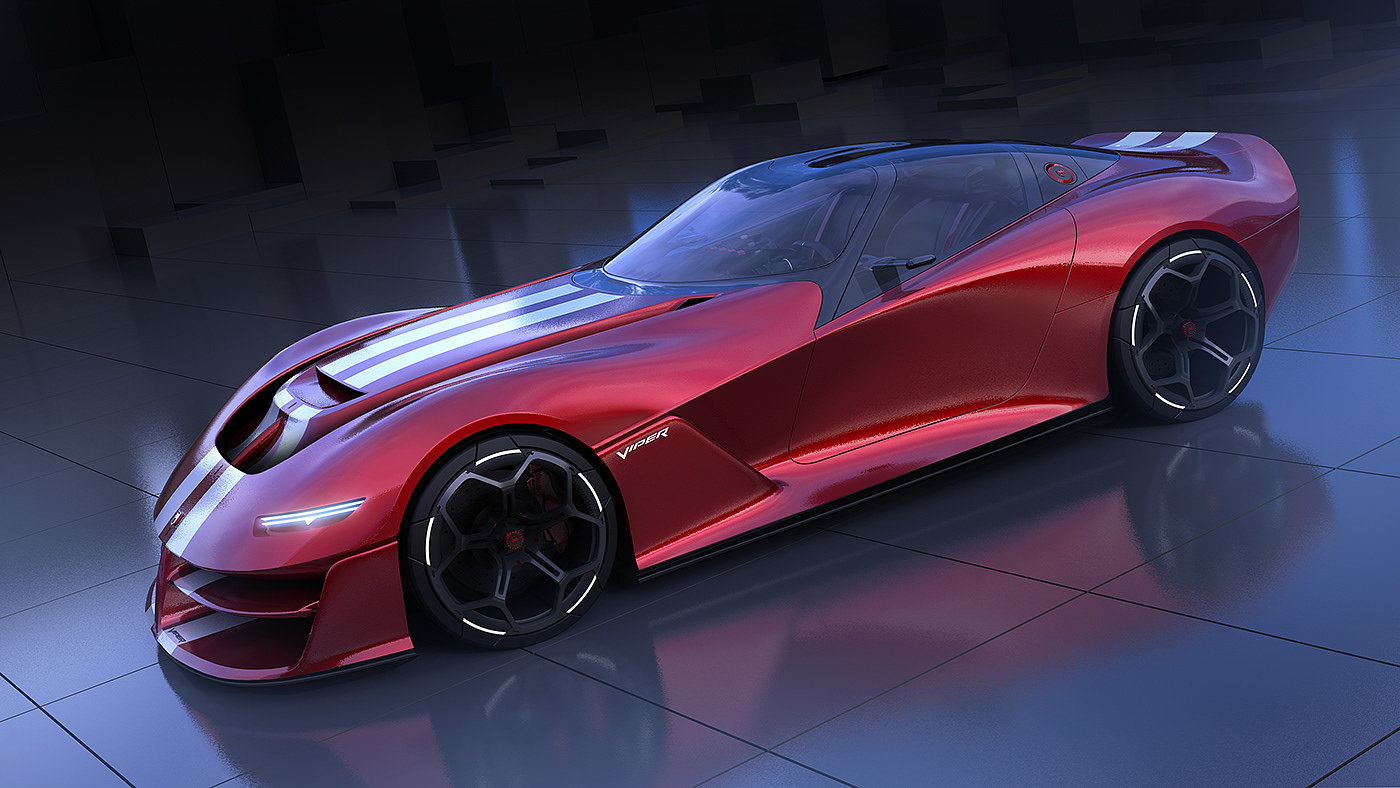 automobile，vehicle，conceptual design，Sports car，