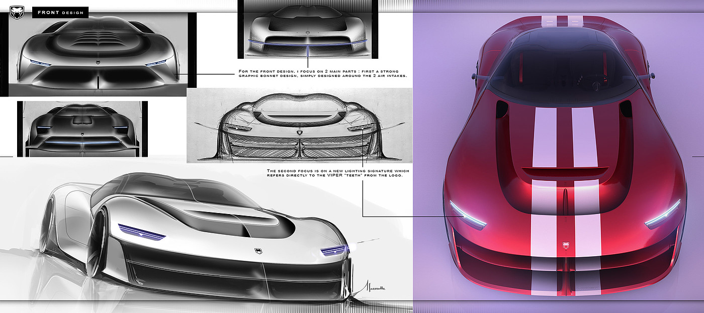 automobile，vehicle，conceptual design，Sports car，