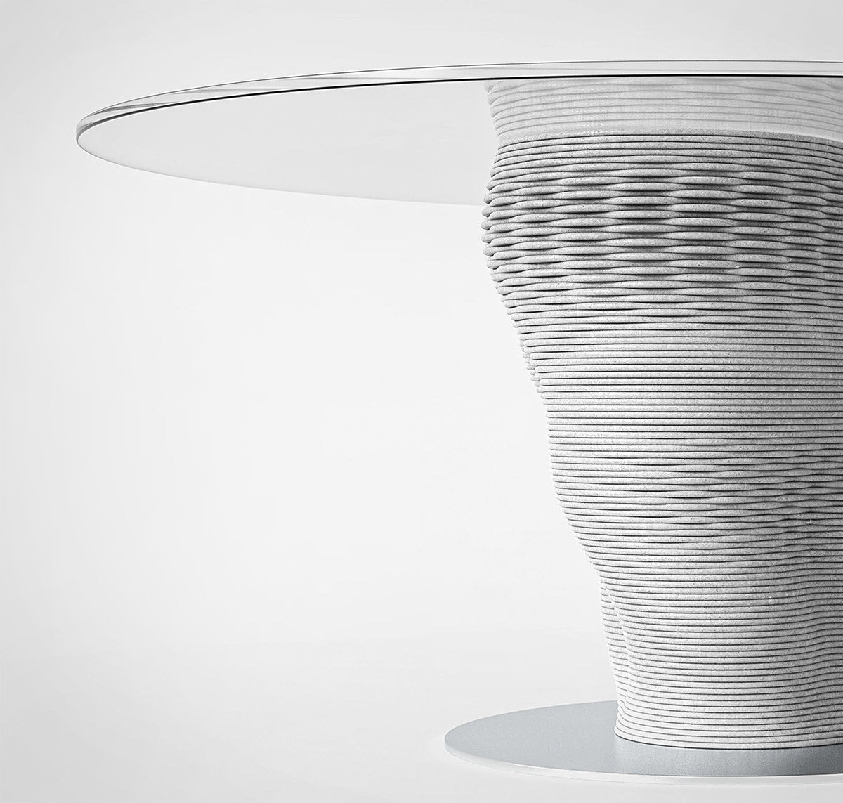 Table，furniture，Coral rock wave，3D printing，