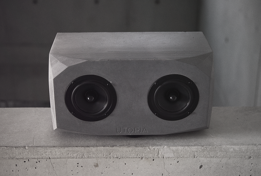 concrete，loudspeaker box，Electronics，