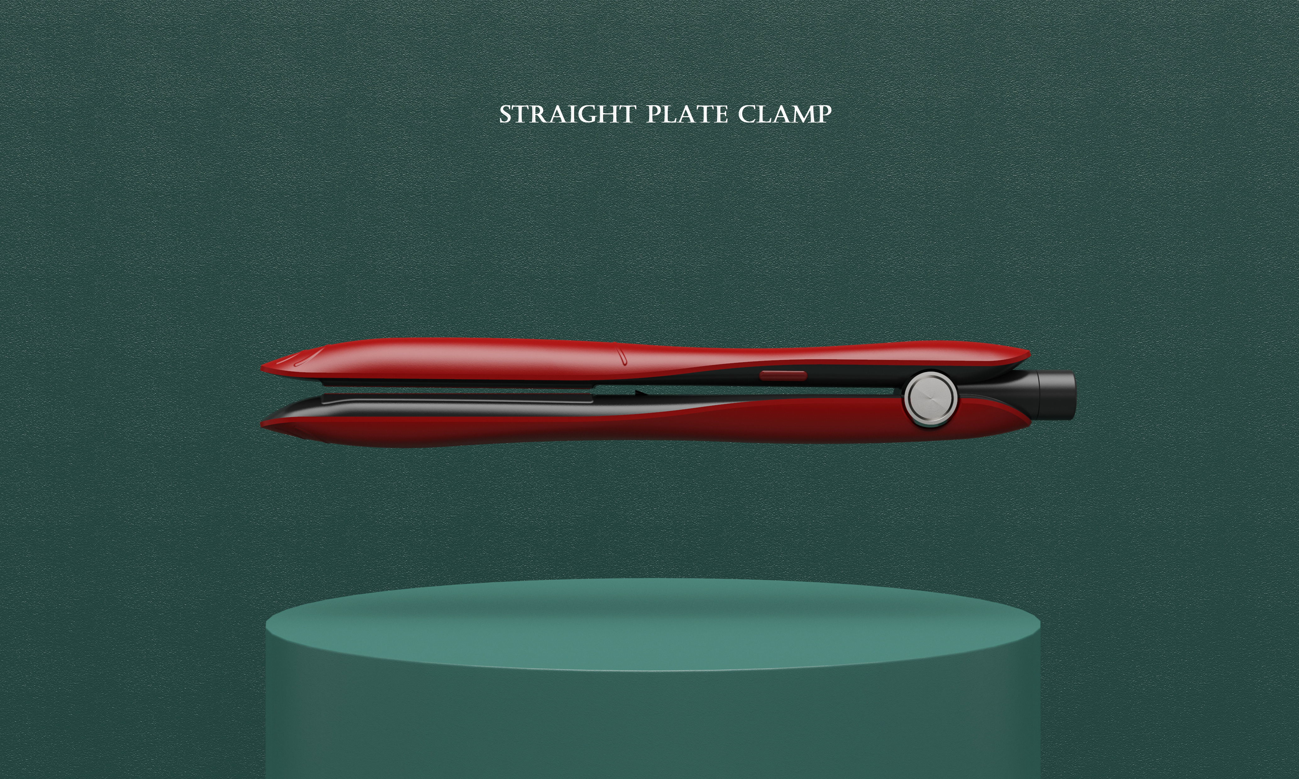 Straight plate clamp，streamline，Product appearance，